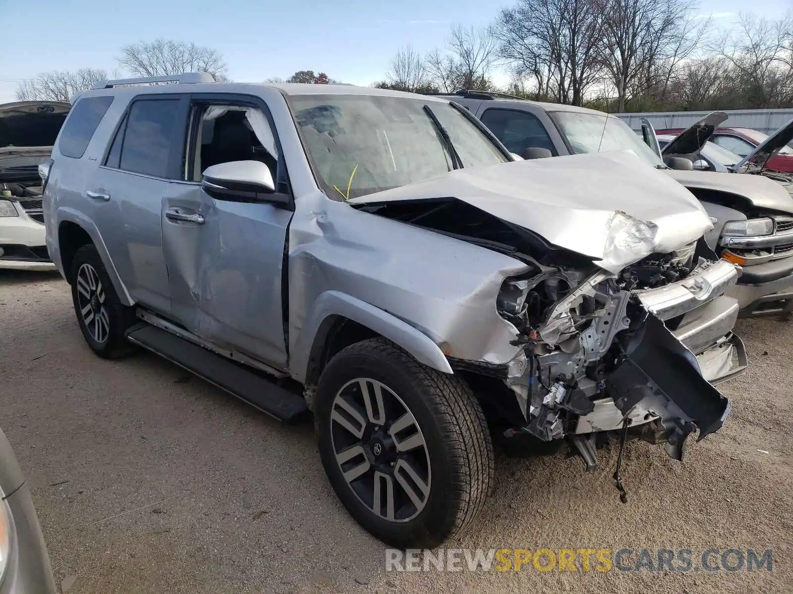 1 Photograph of a damaged car JTEKU5JR4M5890904 TOYOTA 4RUNNER 2021