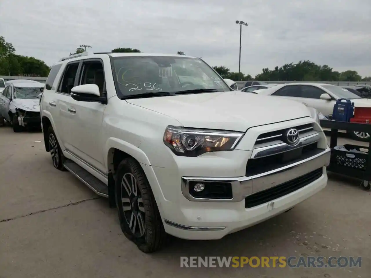 1 Photograph of a damaged car JTEKU5JR4M5899151 TOYOTA 4RUNNER 2021