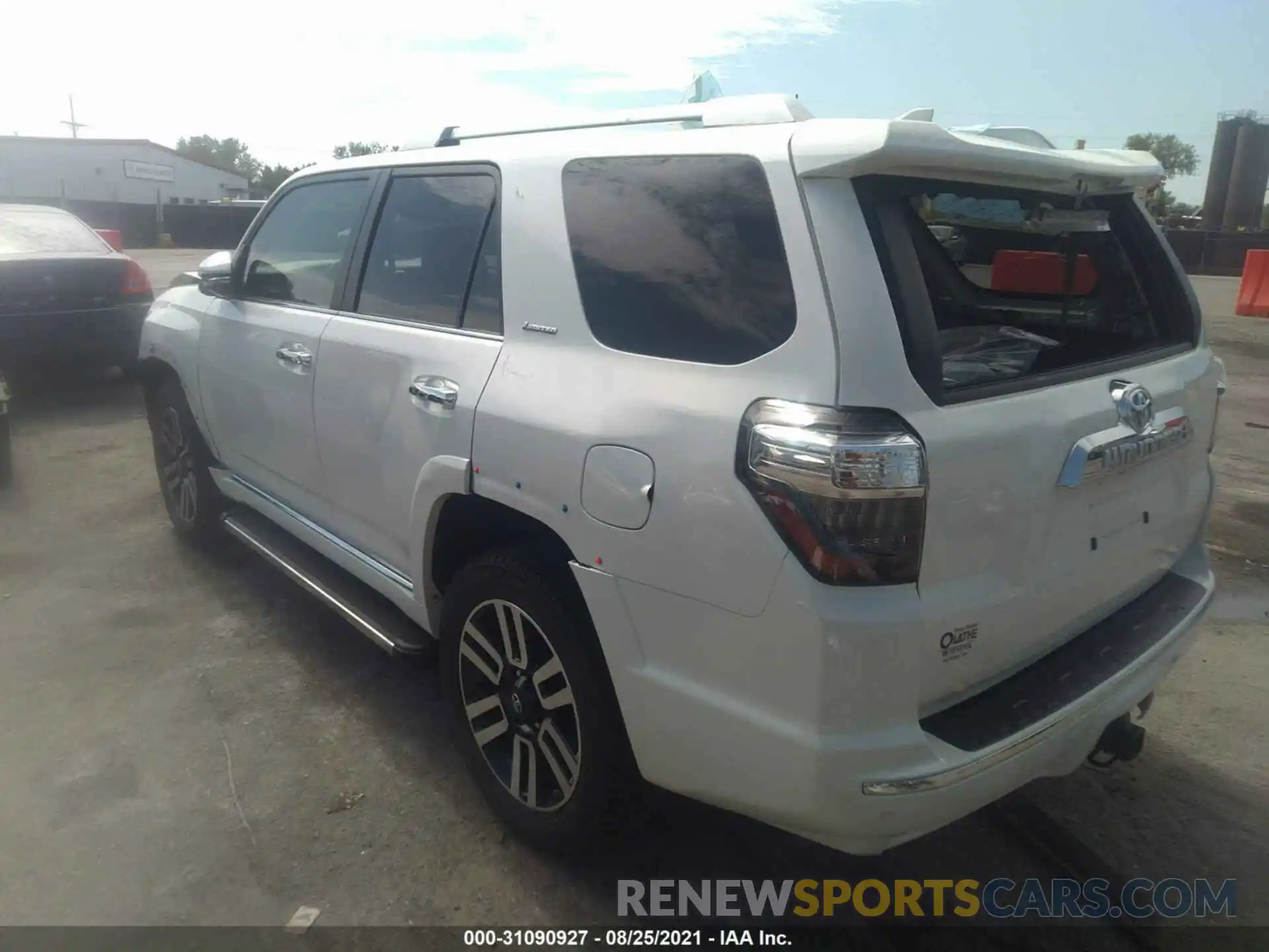 3 Photograph of a damaged car JTEKU5JR5M5862206 TOYOTA 4RUNNER 2021