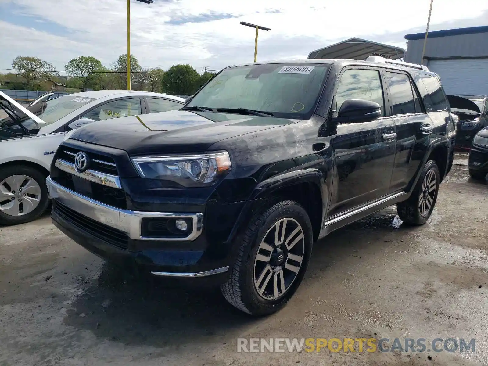 2 Photograph of a damaged car JTEKU5JR6M5866491 TOYOTA 4RUNNER 2021