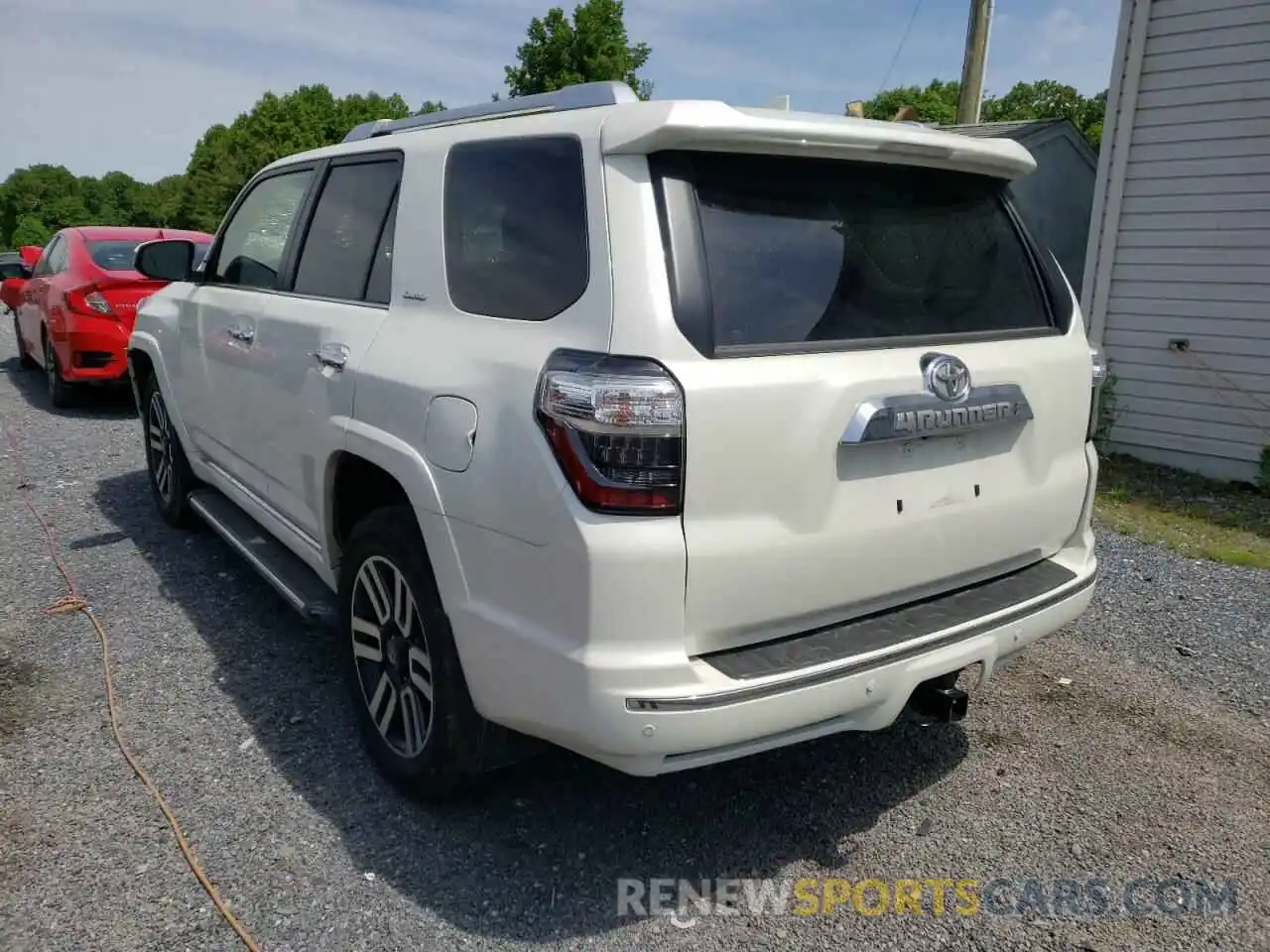 3 Photograph of a damaged car JTEKU5JR6M5946051 TOYOTA 4RUNNER 2021