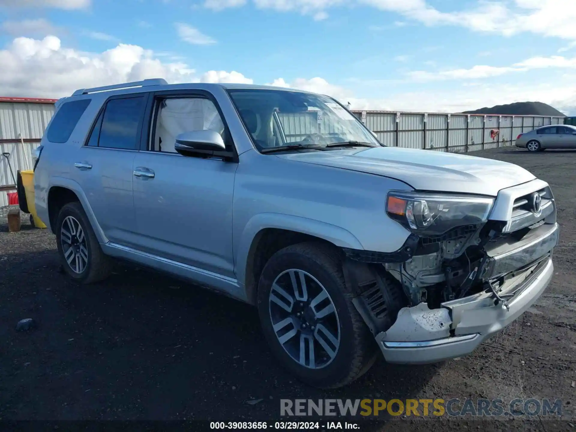 1 Photograph of a damaged car JTEKU5JR6M5950570 TOYOTA 4RUNNER 2021