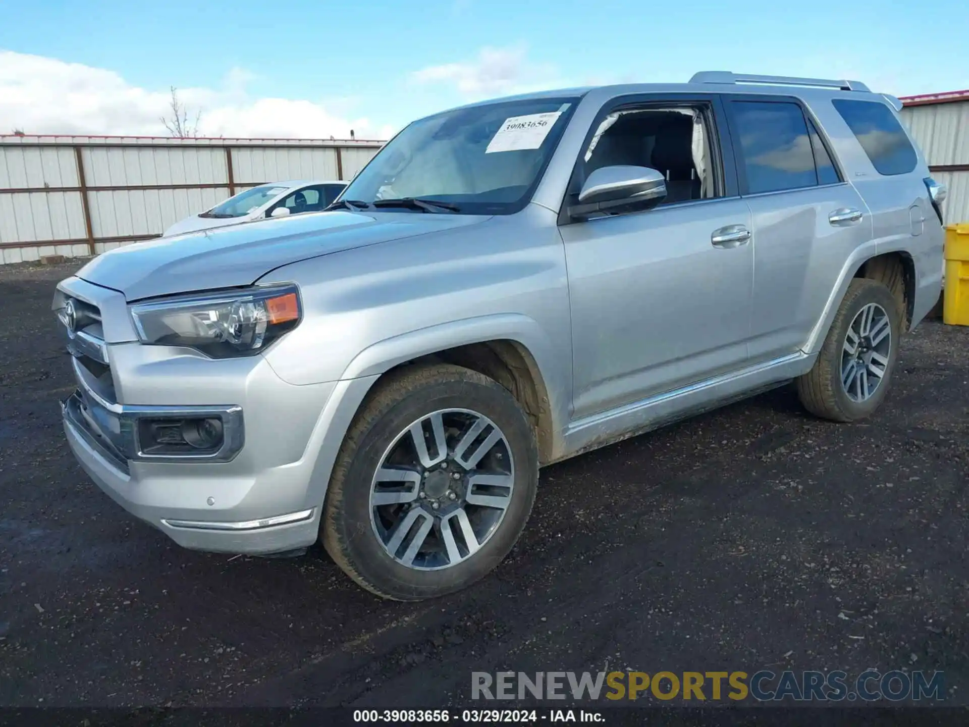 2 Photograph of a damaged car JTEKU5JR6M5950570 TOYOTA 4RUNNER 2021