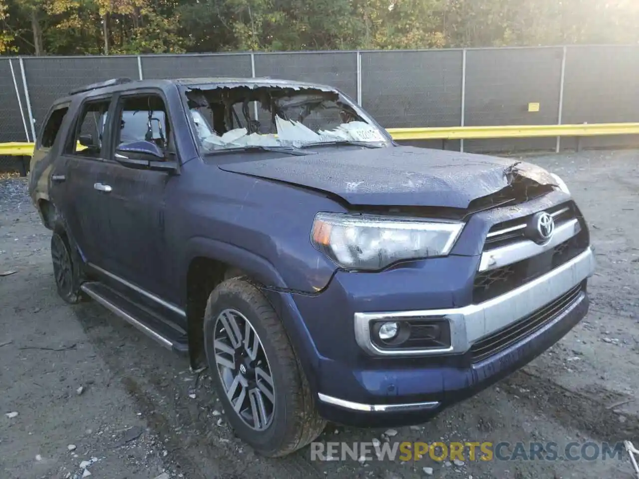 1 Photograph of a damaged car JTEKU5JR7M5952005 TOYOTA 4RUNNER 2021