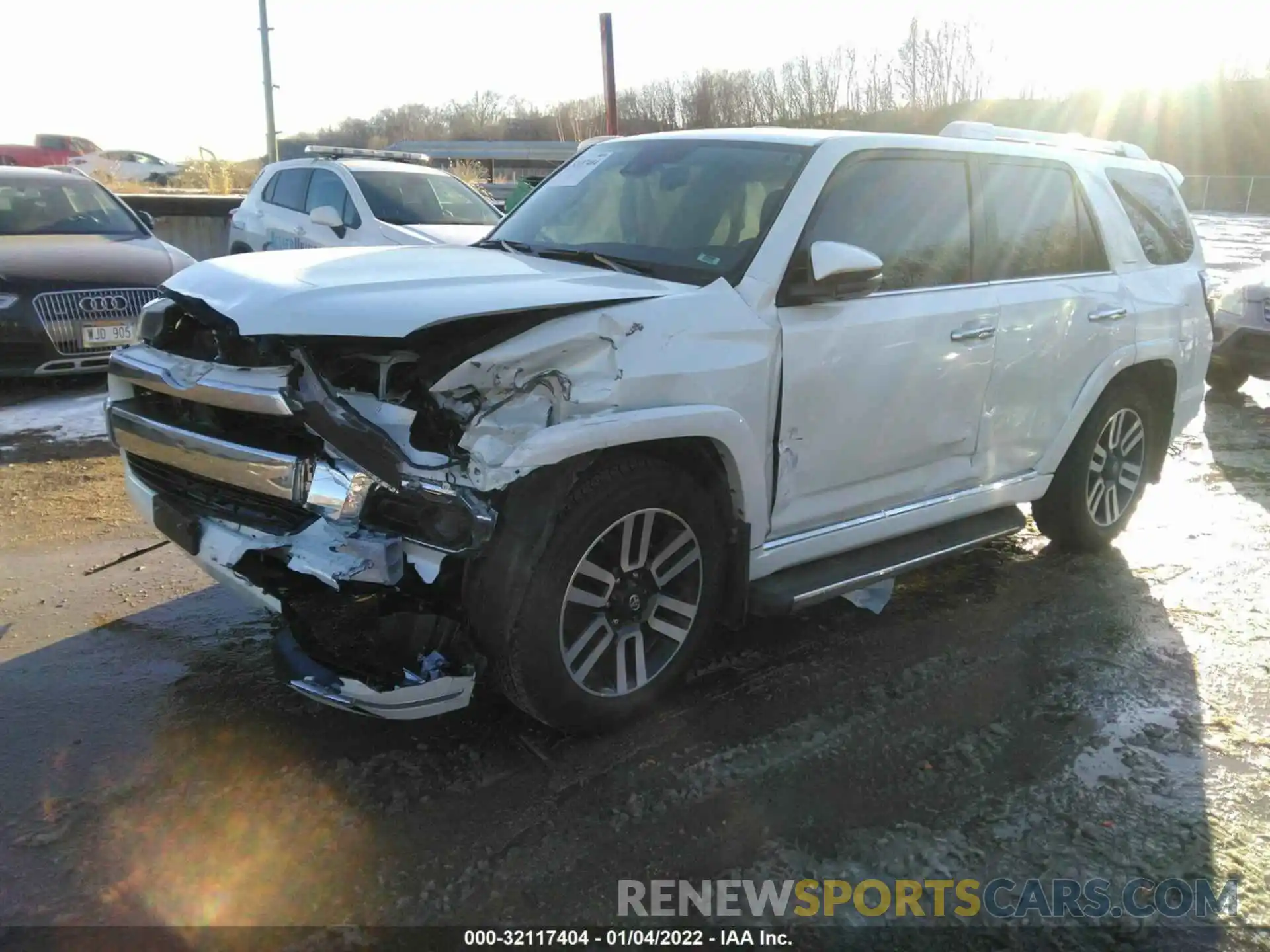 2 Photograph of a damaged car JTEKU5JR8M5854357 TOYOTA 4RUNNER 2021