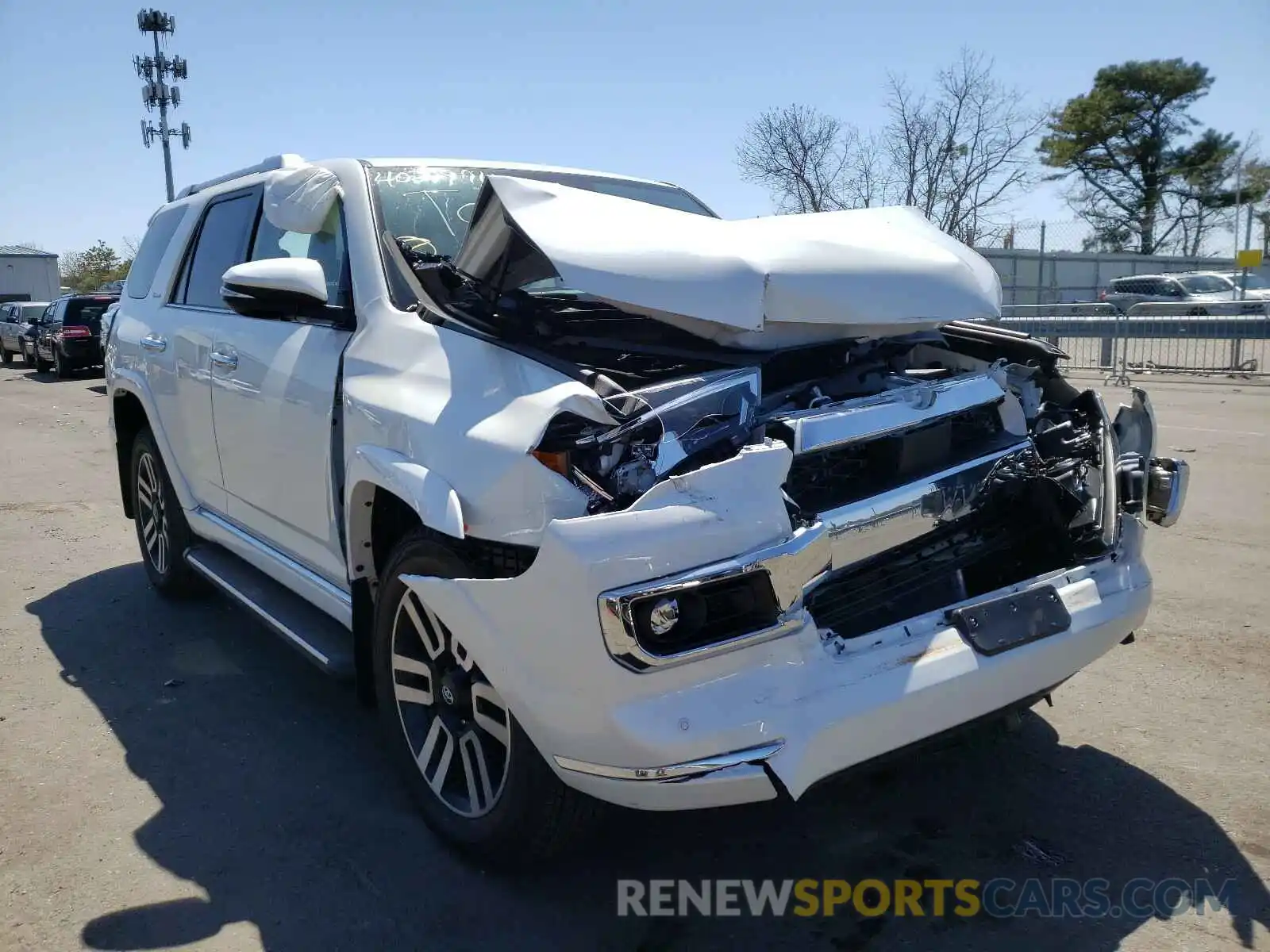 1 Photograph of a damaged car JTEKU5JR9M5877629 TOYOTA 4RUNNER 2021