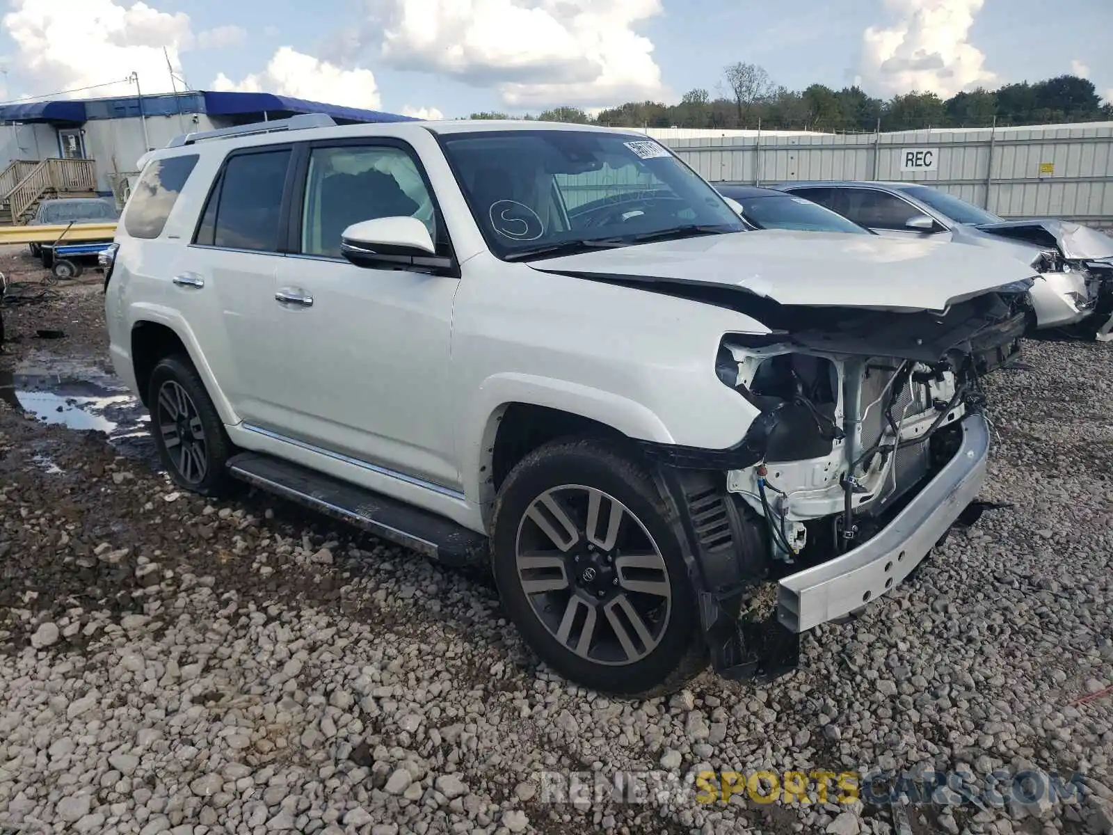 1 Photograph of a damaged car JTEKU5JR9M5914694 TOYOTA 4RUNNER 2021