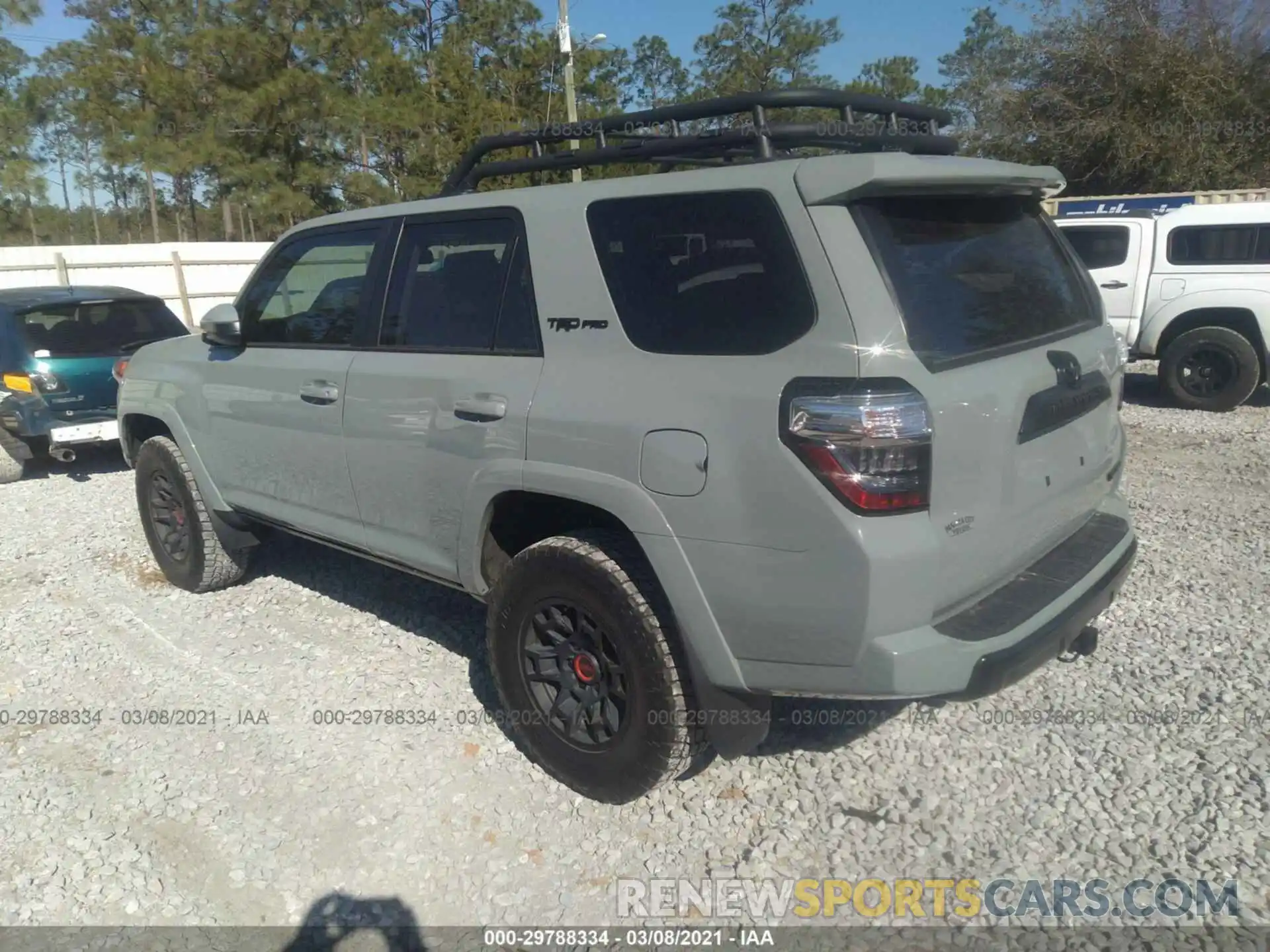 3 Photograph of a damaged car JTELU5JR0M5896669 TOYOTA 4RUNNER 2021