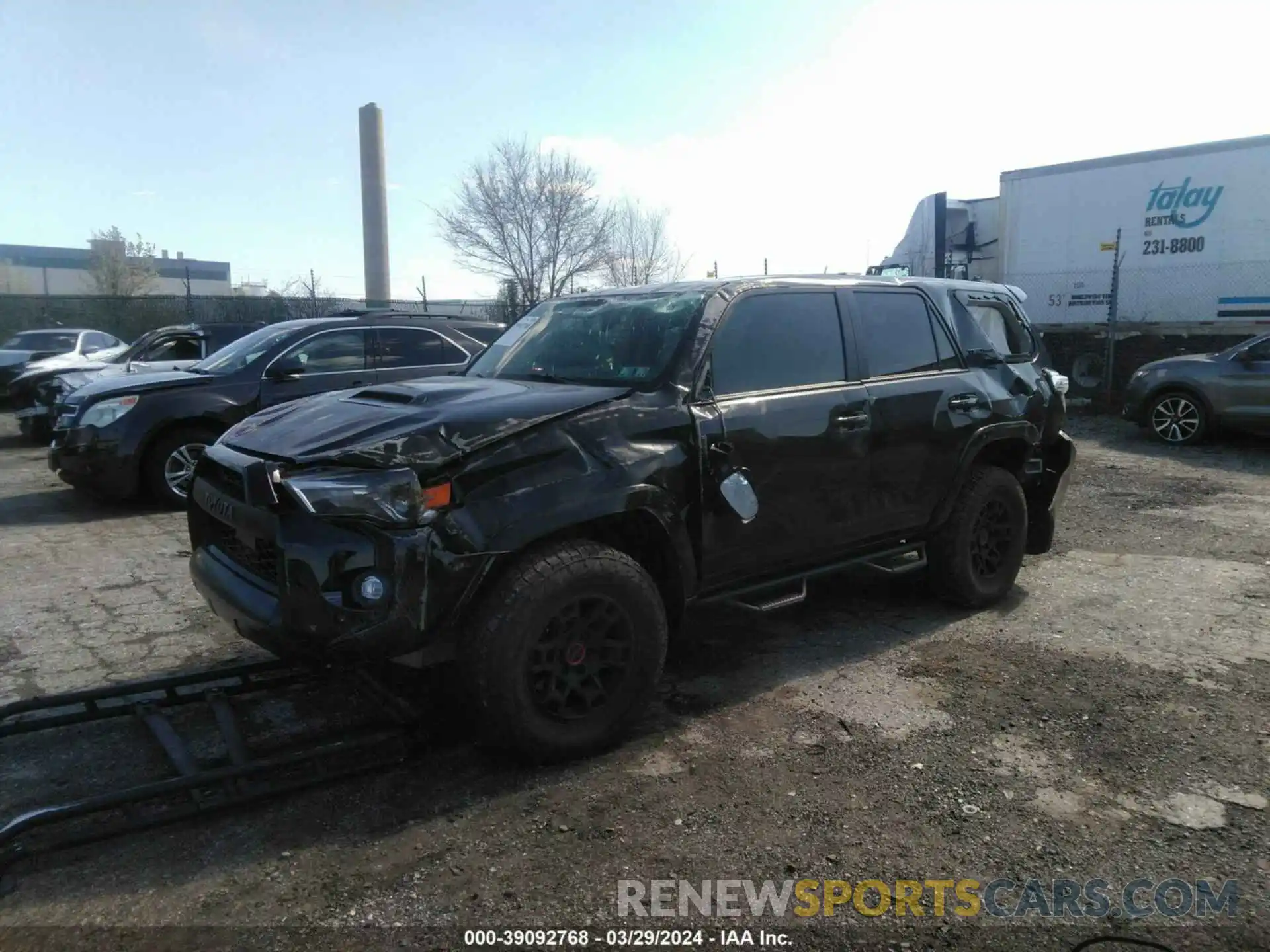 2 Фотография поврежденного автомобиля JTELU5JR2M5886452 TOYOTA 4RUNNER 2021