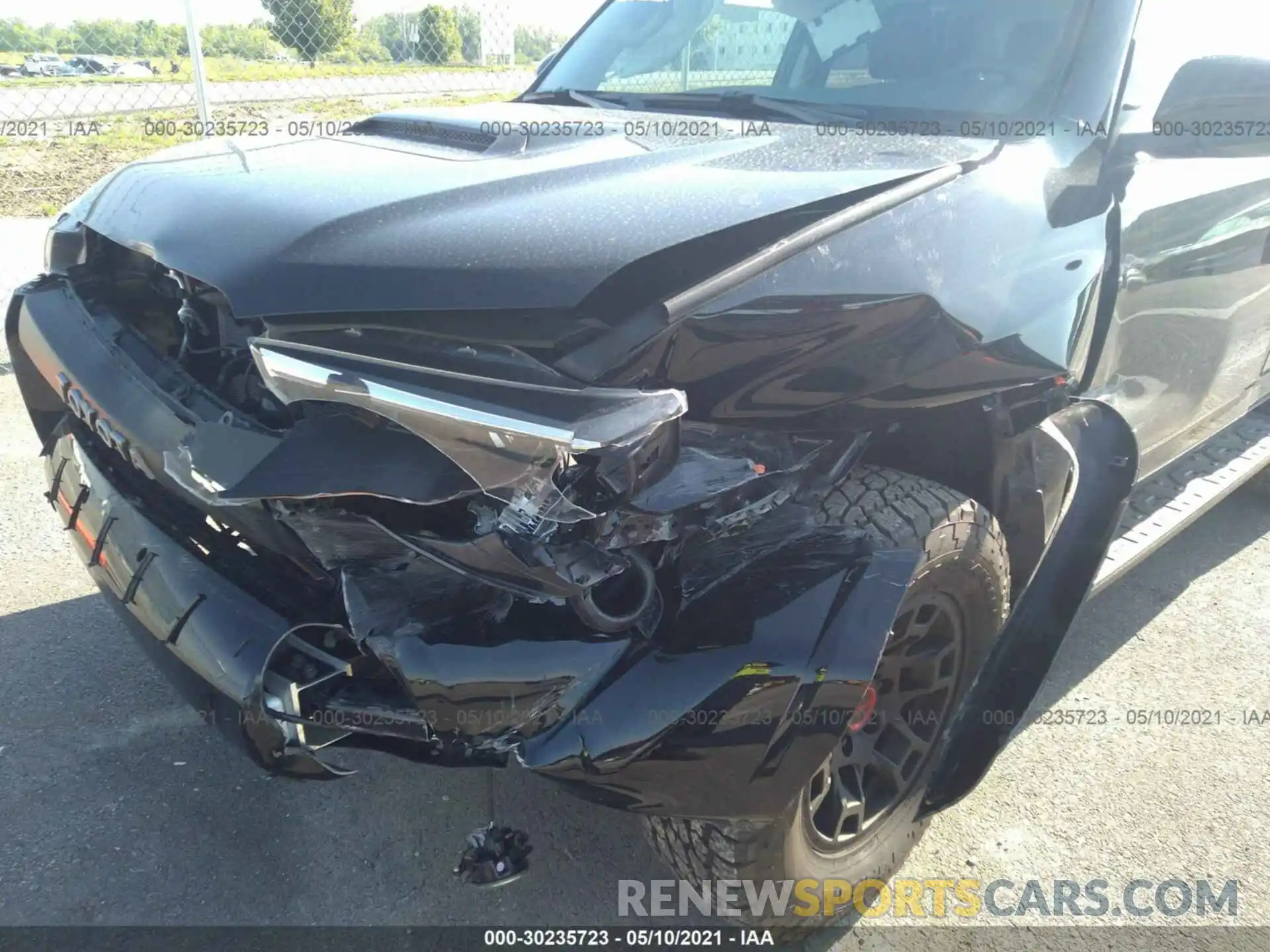 6 Photograph of a damaged car JTELU5JR4M5838600 TOYOTA 4RUNNER 2021