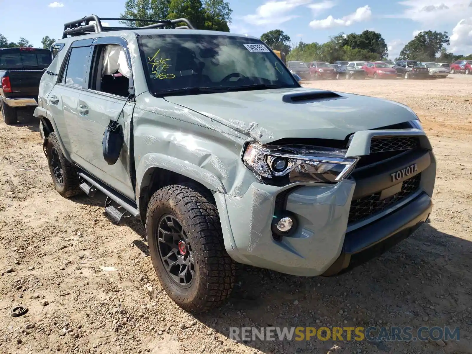 1 Photograph of a damaged car JTELU5JR5M5900389 TOYOTA 4RUNNER 2021