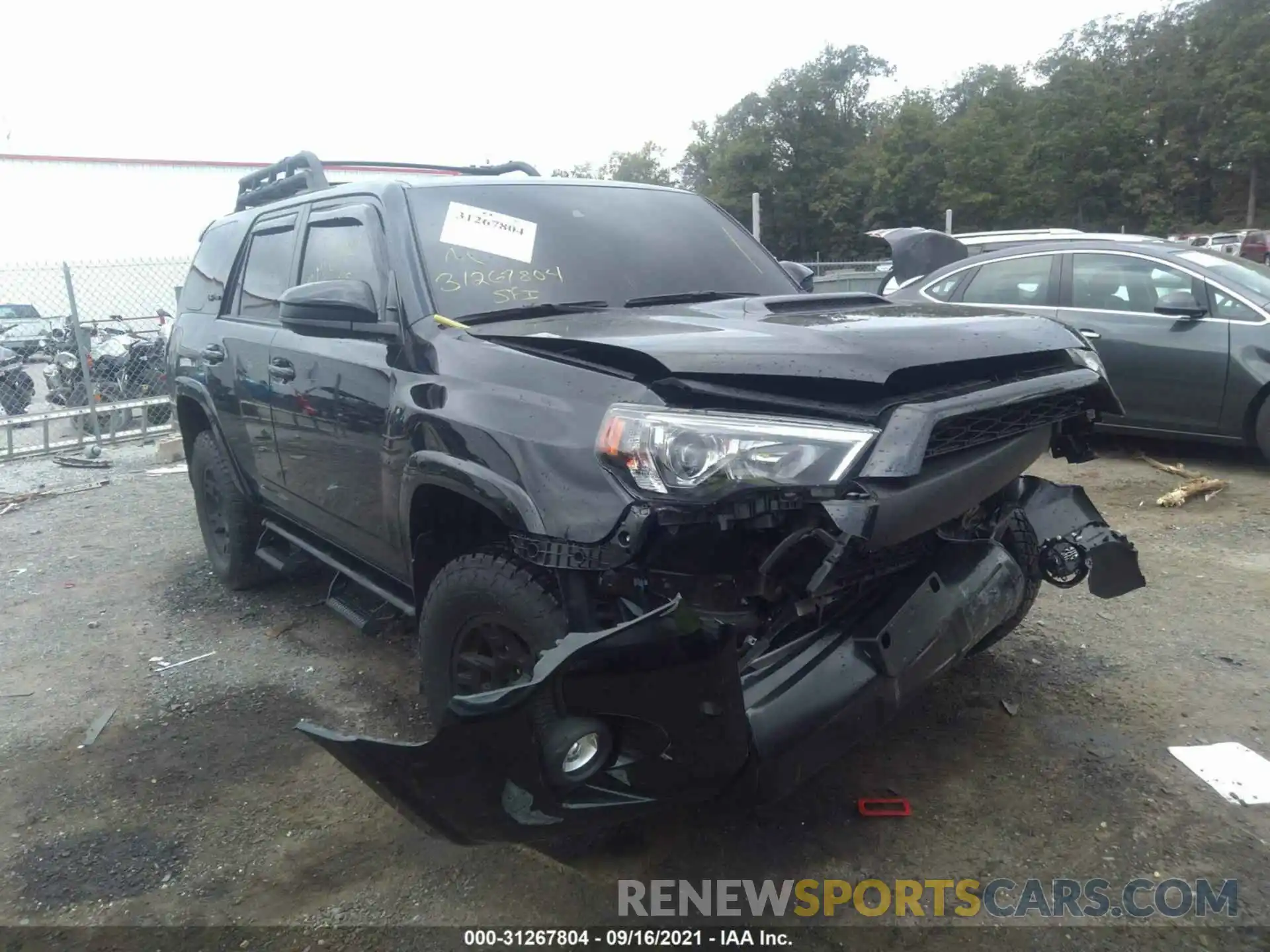 1 Photograph of a damaged car JTELU5JR5M5902739 TOYOTA 4RUNNER 2021