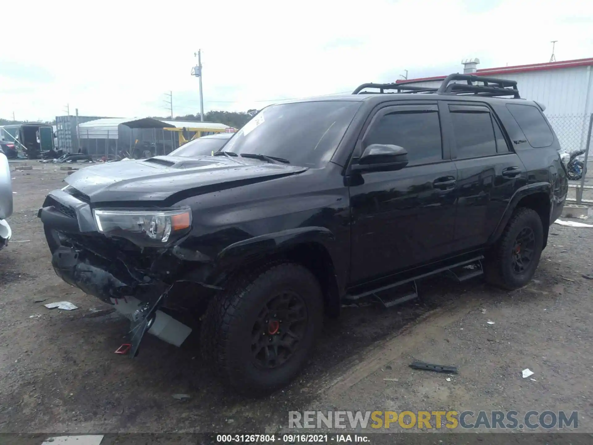 2 Photograph of a damaged car JTELU5JR5M5902739 TOYOTA 4RUNNER 2021