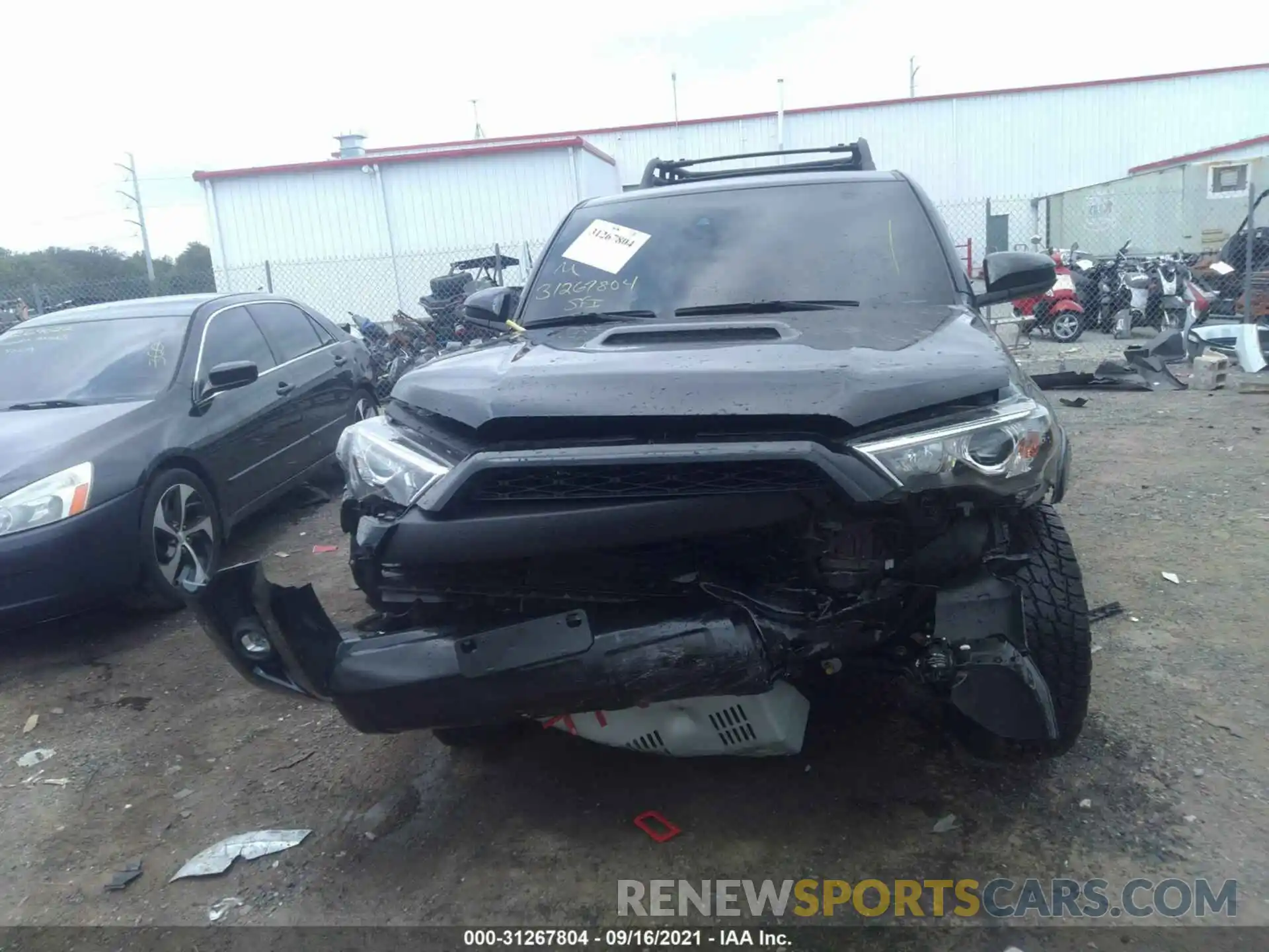 6 Photograph of a damaged car JTELU5JR5M5902739 TOYOTA 4RUNNER 2021