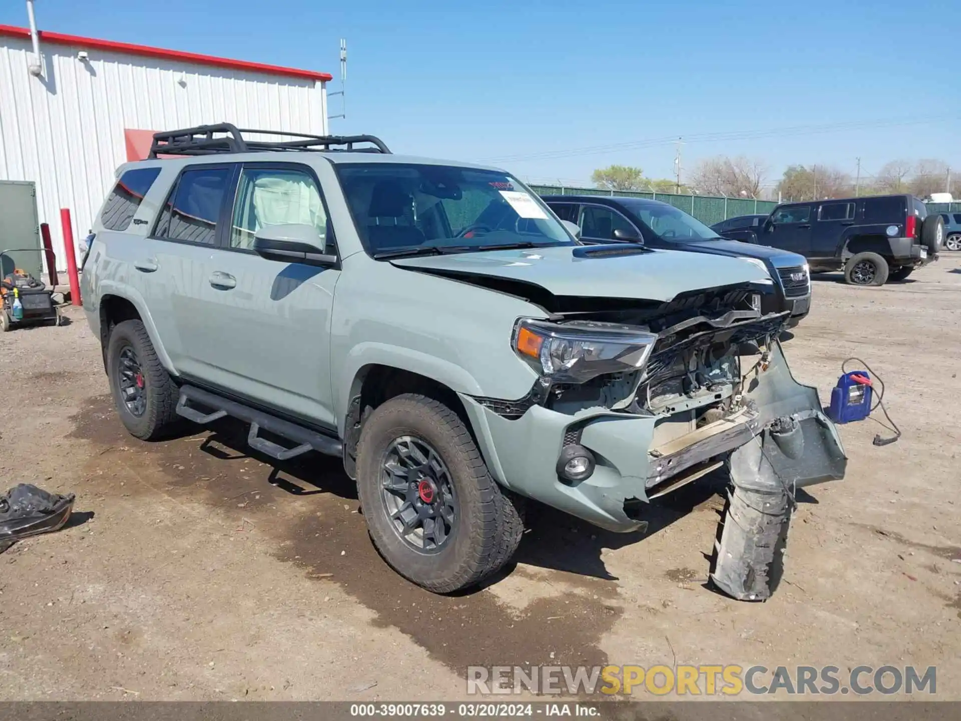 1 Photograph of a damaged car JTELU5JR5M5905804 TOYOTA 4RUNNER 2021