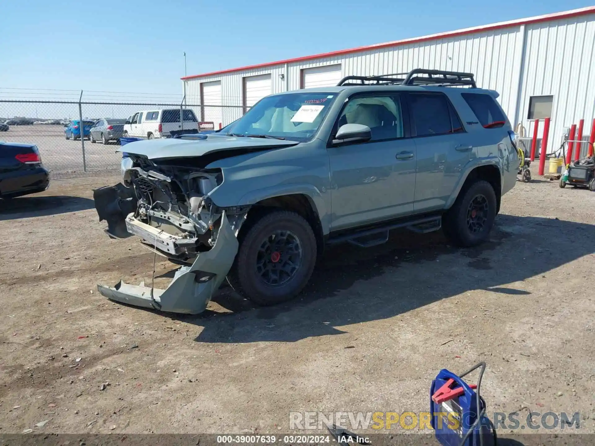 2 Photograph of a damaged car JTELU5JR5M5905804 TOYOTA 4RUNNER 2021