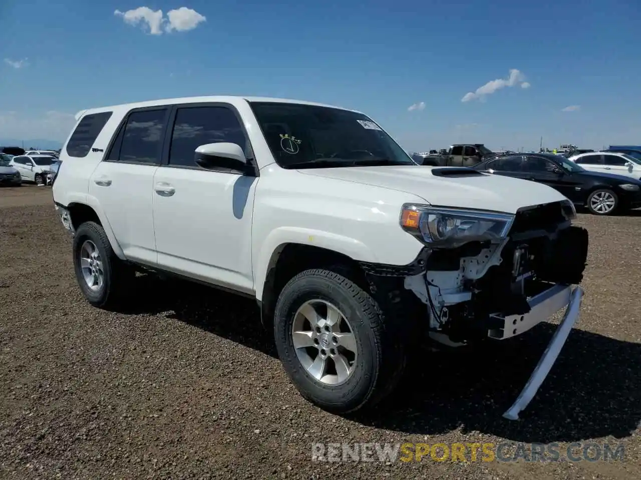 1 Photograph of a damaged car JTELU5JR5M5919489 TOYOTA 4RUNNER 2021