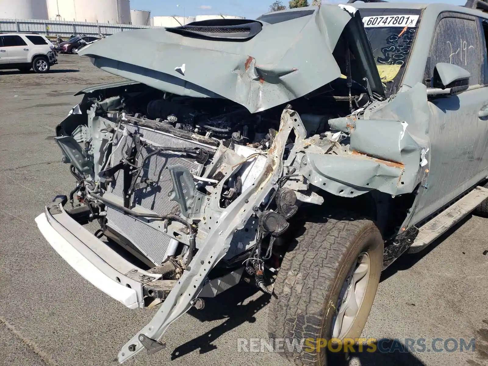 9 Photograph of a damaged car JTELU5JR5M5927642 TOYOTA 4RUNNER 2021