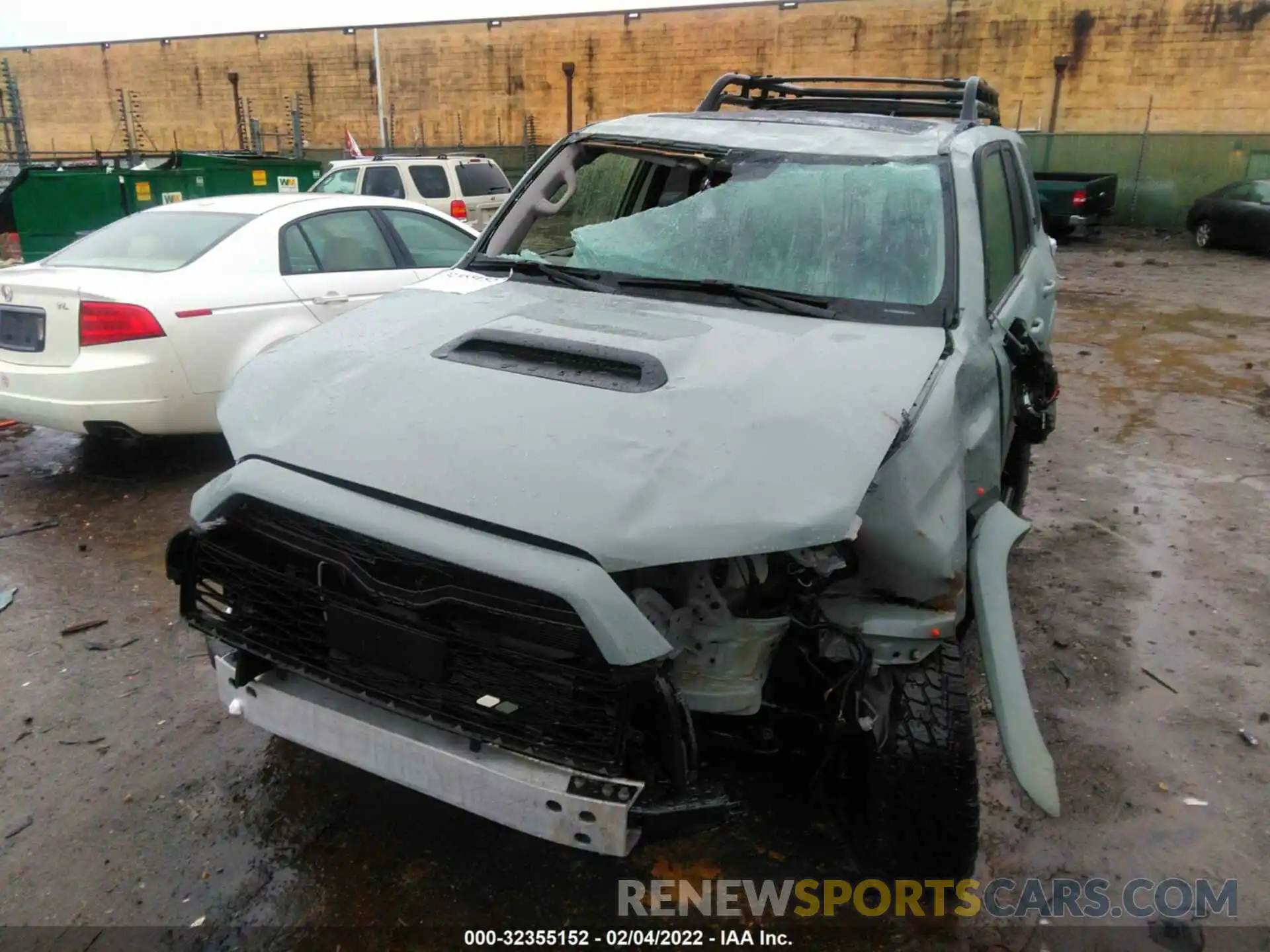 6 Photograph of a damaged car JTELU5JR7M5914116 TOYOTA 4RUNNER 2021