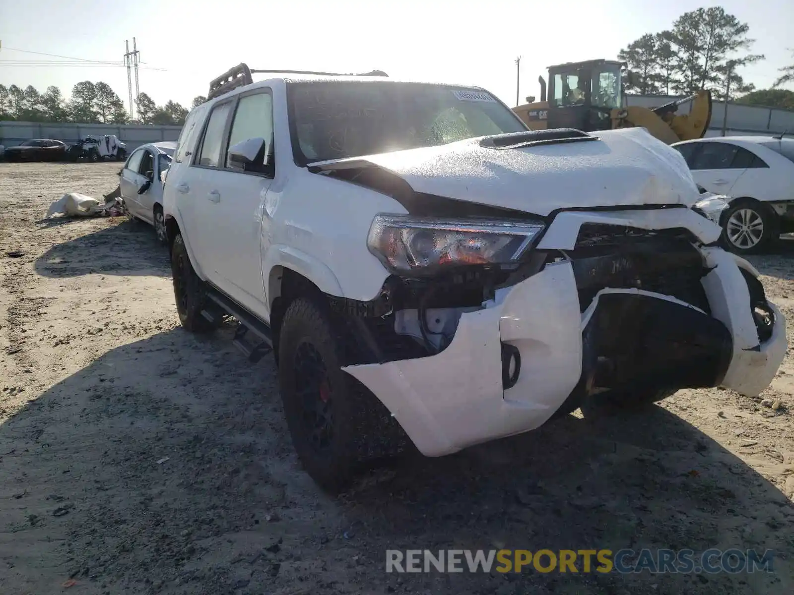 1 Photograph of a damaged car JTELU5JR8M5887752 TOYOTA 4RUNNER 2021