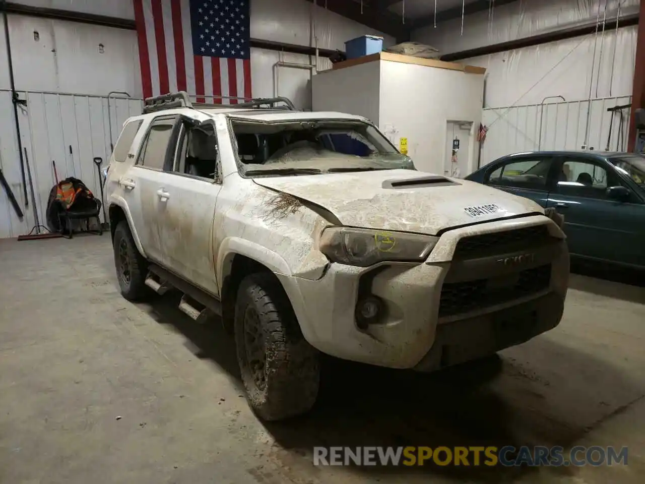 1 Photograph of a damaged car JTELU5JRXM5840657 TOYOTA 4RUNNER 2021