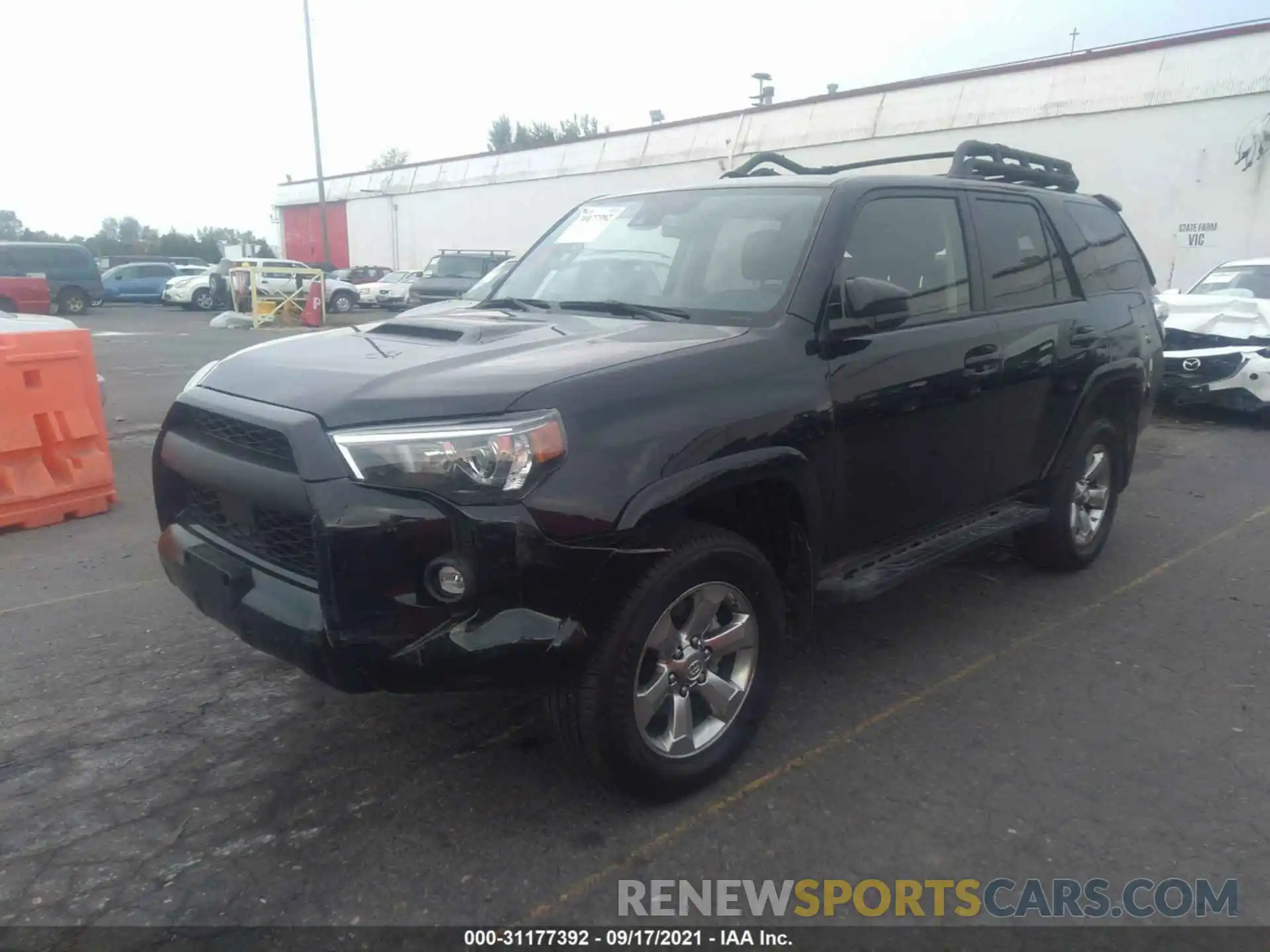 2 Photograph of a damaged car JTELU5JRXM5930049 TOYOTA 4RUNNER 2021