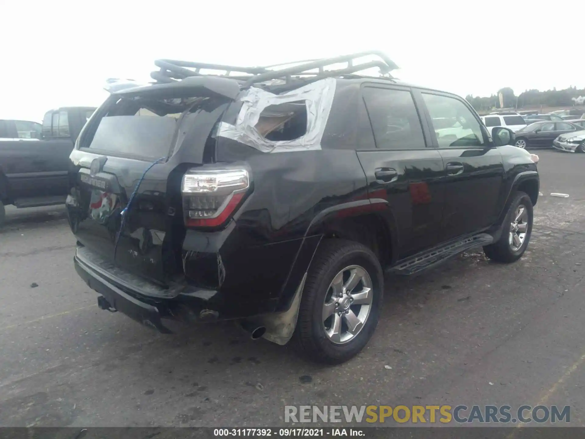 4 Фотография поврежденного автомобиля JTELU5JRXM5930049 TOYOTA 4RUNNER 2021