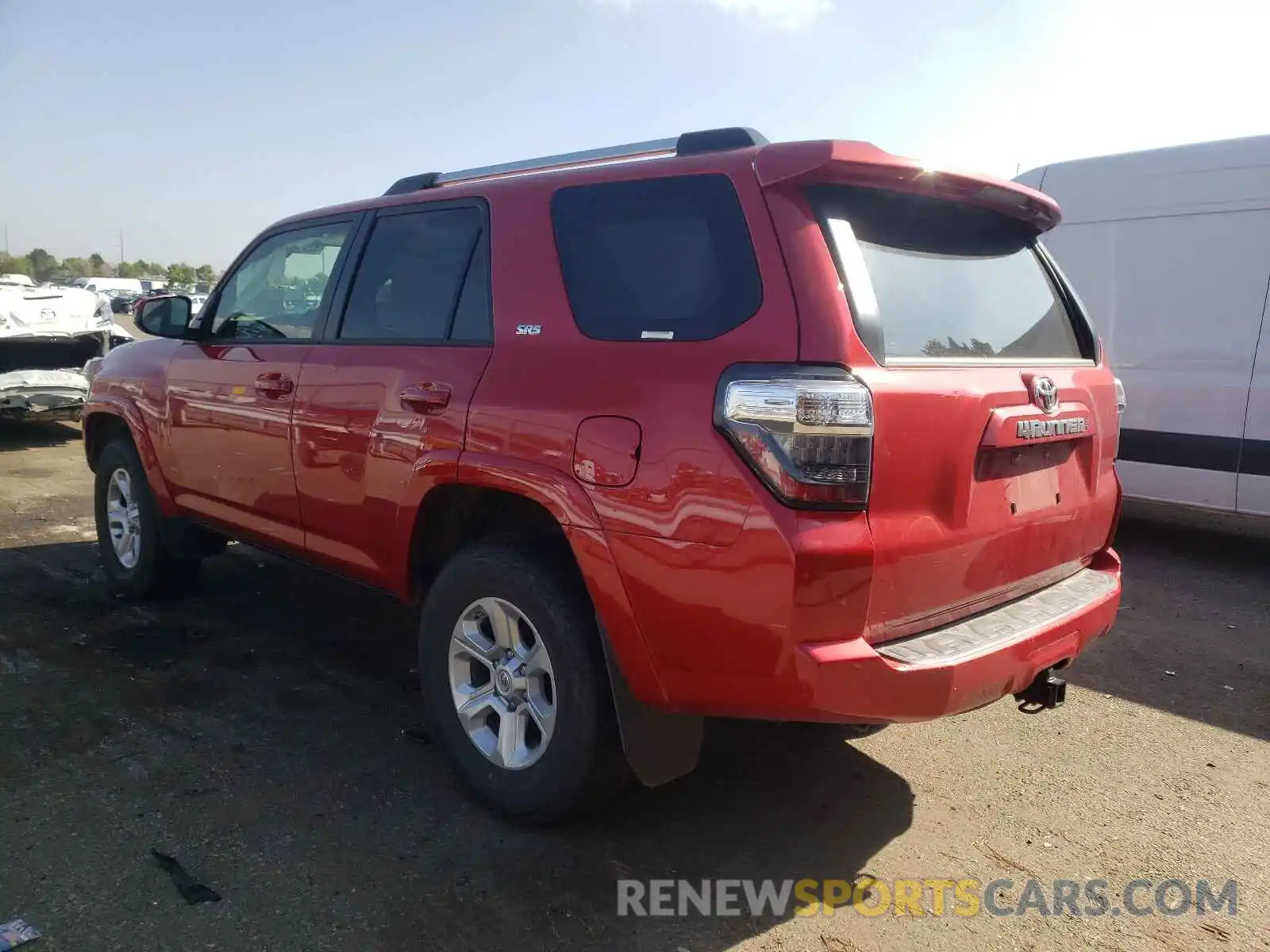 3 Photograph of a damaged car JTEMU5JR1M5900734 TOYOTA 4RUNNER 2021