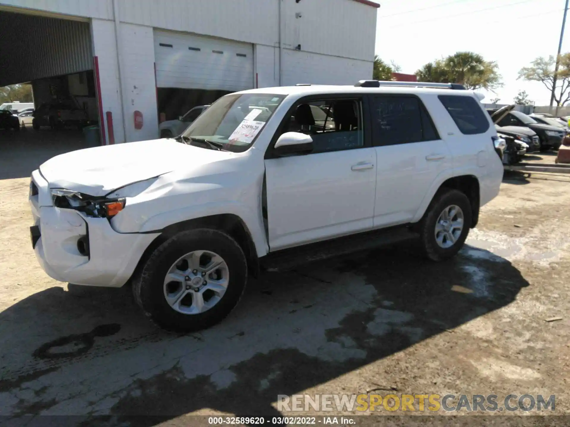 2 Photograph of a damaged car JTEMU5JR1M5908574 TOYOTA 4RUNNER 2021