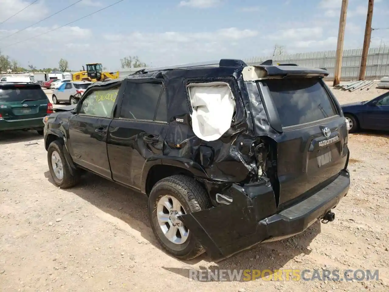 3 Photograph of a damaged car JTEMU5JR2M5895575 TOYOTA 4RUNNER 2021