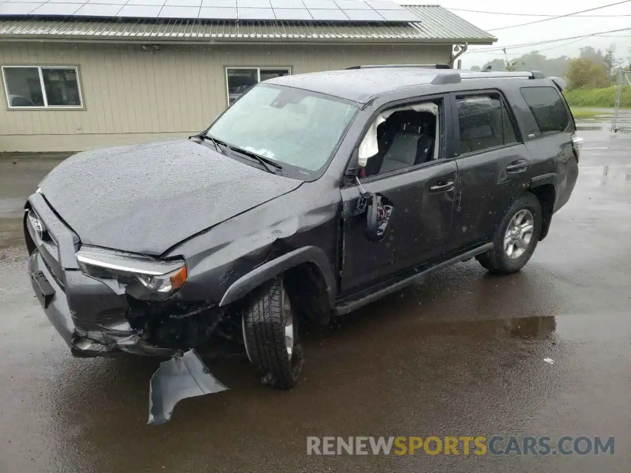 2 Photograph of a damaged car JTEMU5JR2M5934679 TOYOTA 4RUNNER 2021