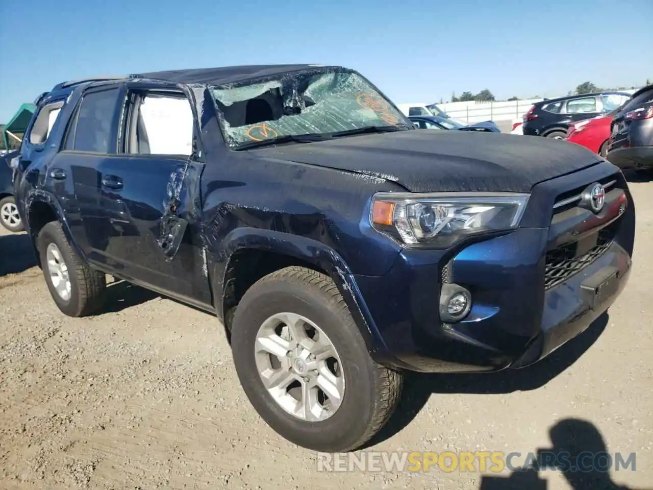 9 Photograph of a damaged car JTEMU5JR2M5950798 TOYOTA 4RUNNER 2021