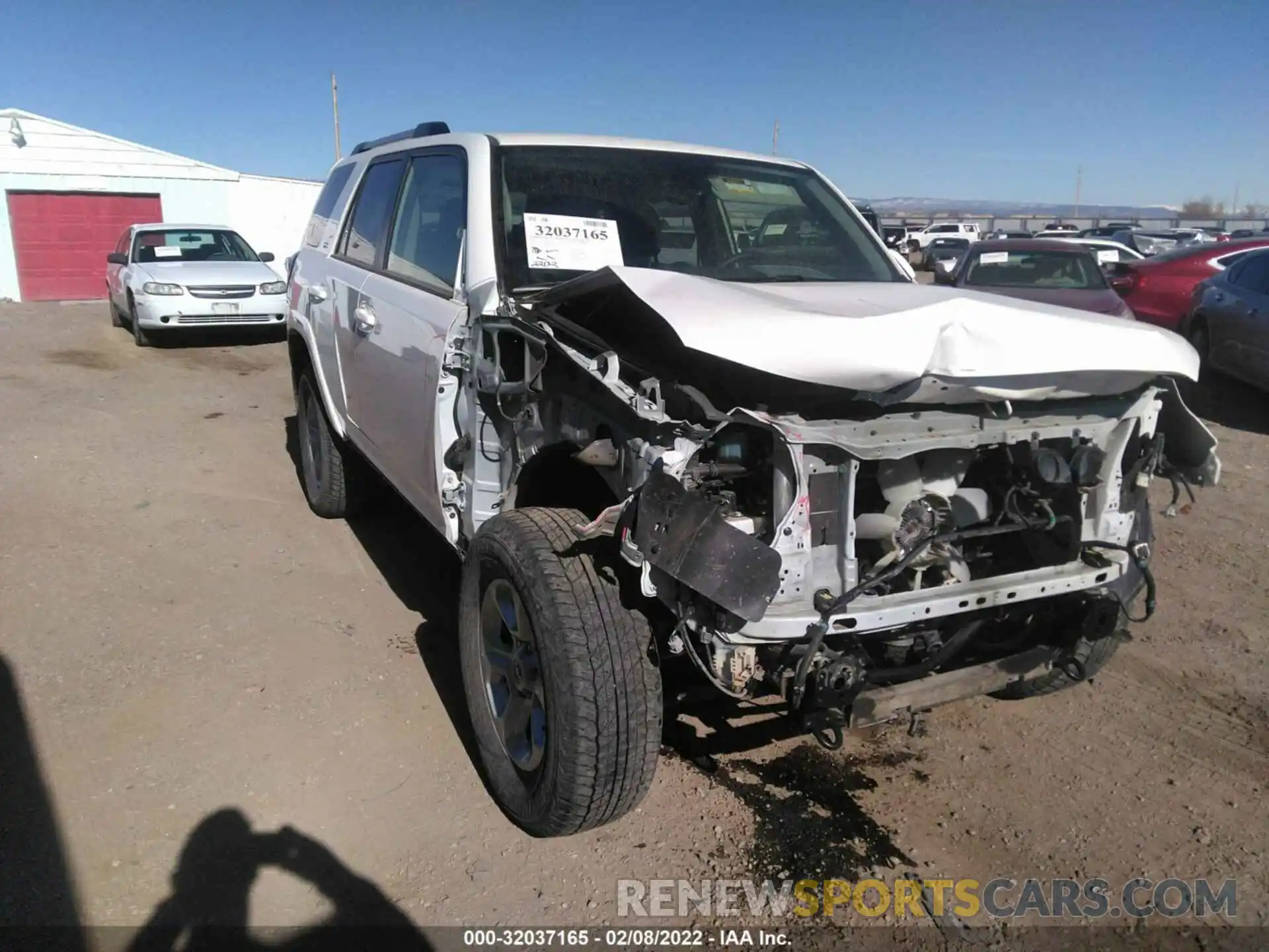 1 Photograph of a damaged car JTEMU5JR3M5867963 TOYOTA 4RUNNER 2021