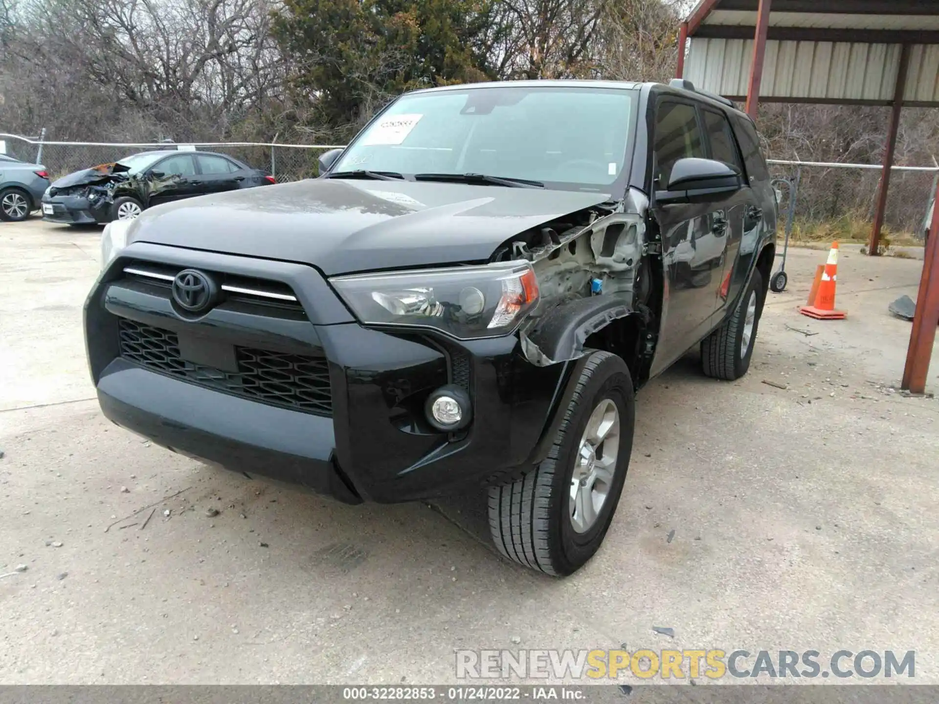 6 Photograph of a damaged car JTEMU5JR4M5853506 TOYOTA 4RUNNER 2021