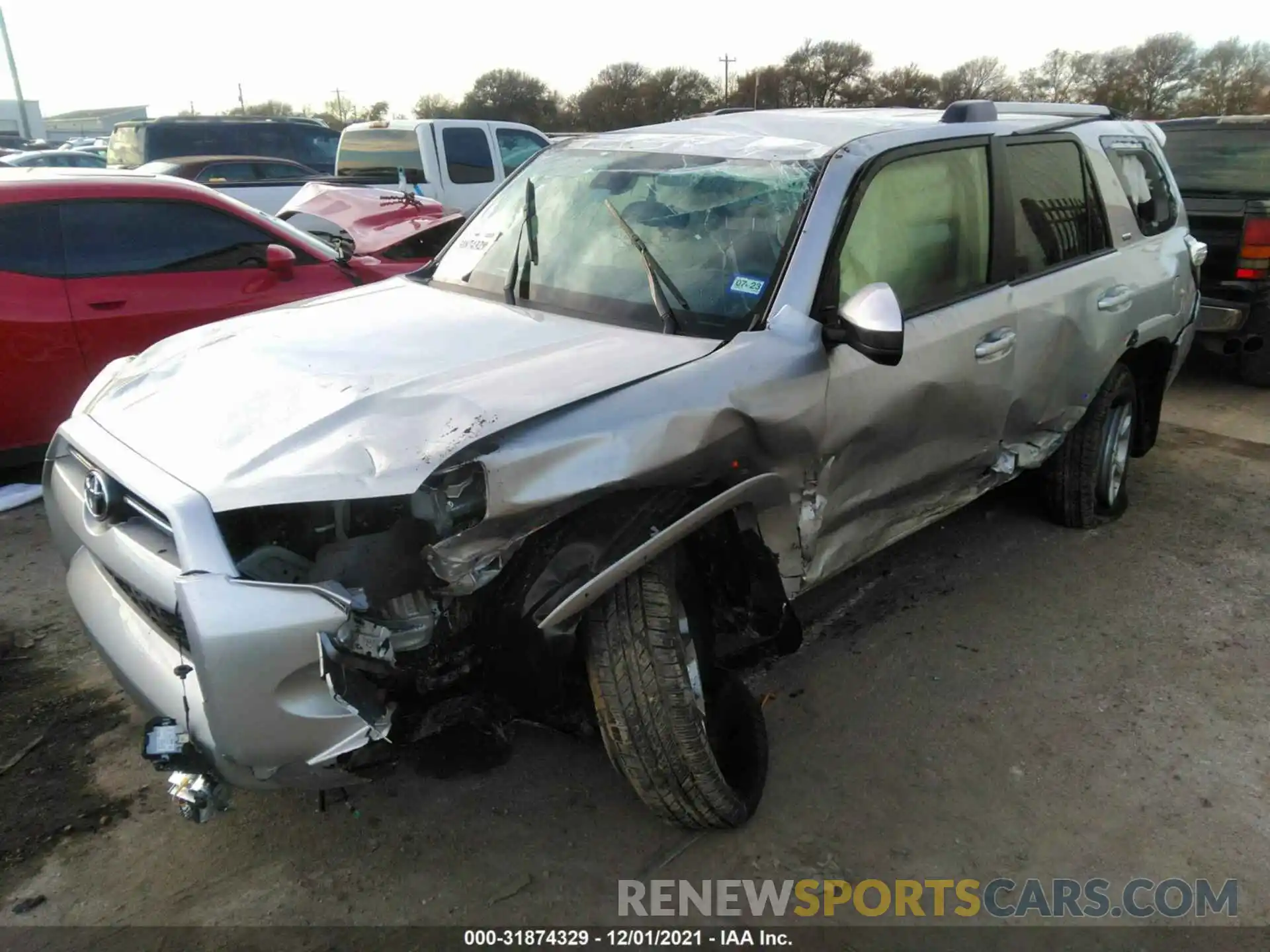 6 Photograph of a damaged car JTEMU5JR5M5943652 TOYOTA 4RUNNER 2021