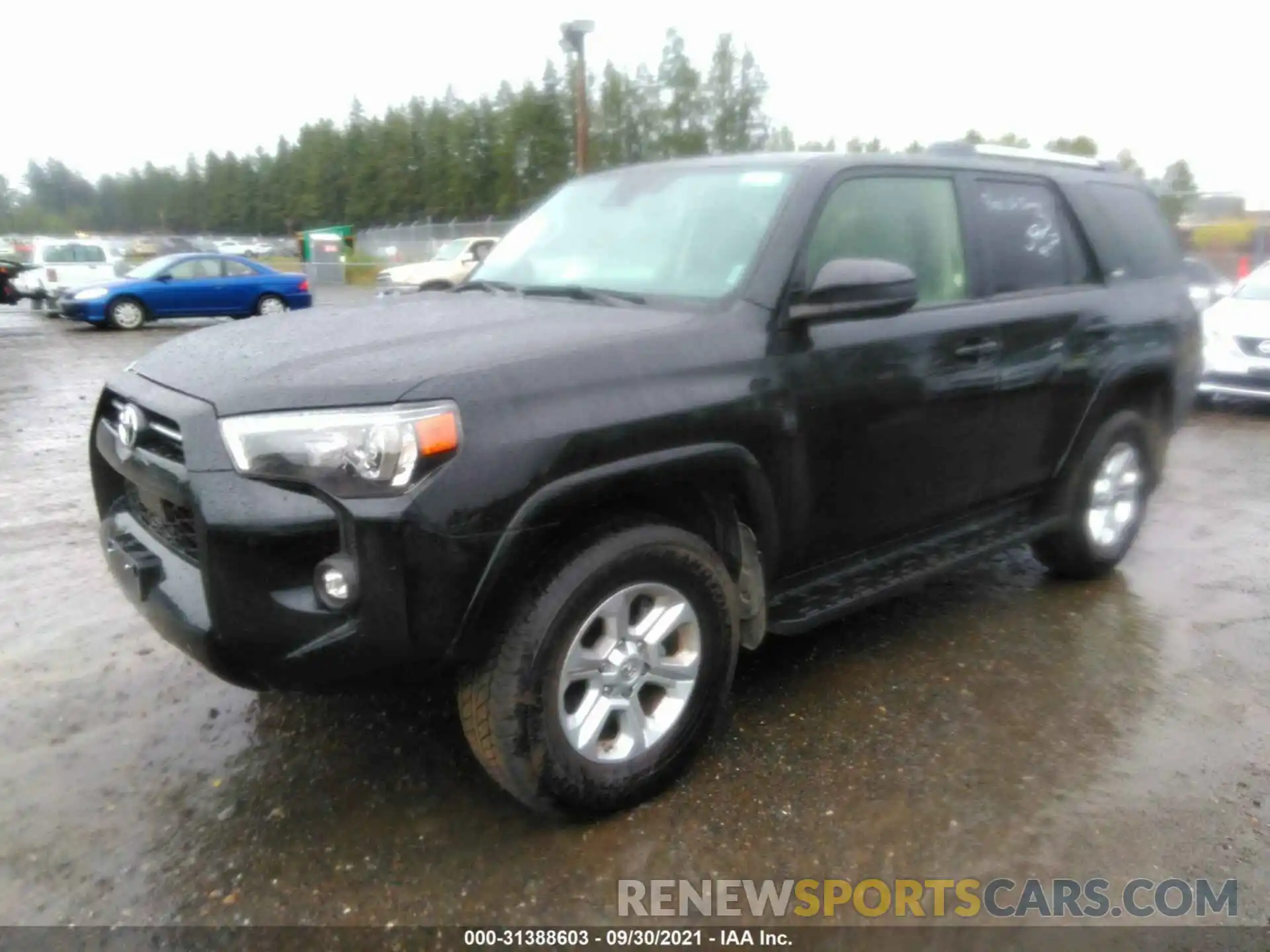 2 Photograph of a damaged car JTEMU5JR6M5931753 TOYOTA 4RUNNER 2021