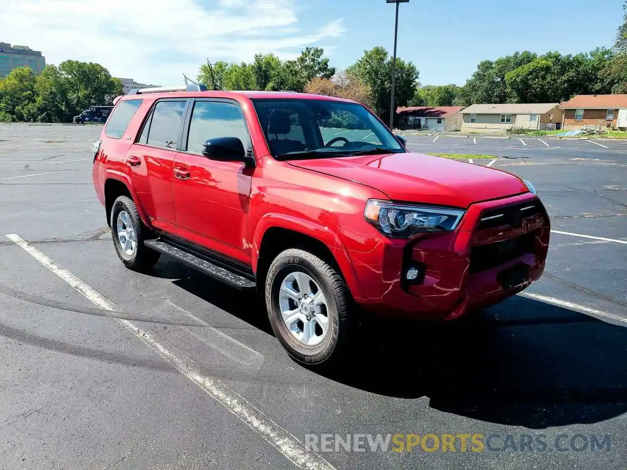 1 Photograph of a damaged car JTEMU5JR6M5940095 TOYOTA 4RUNNER 2021