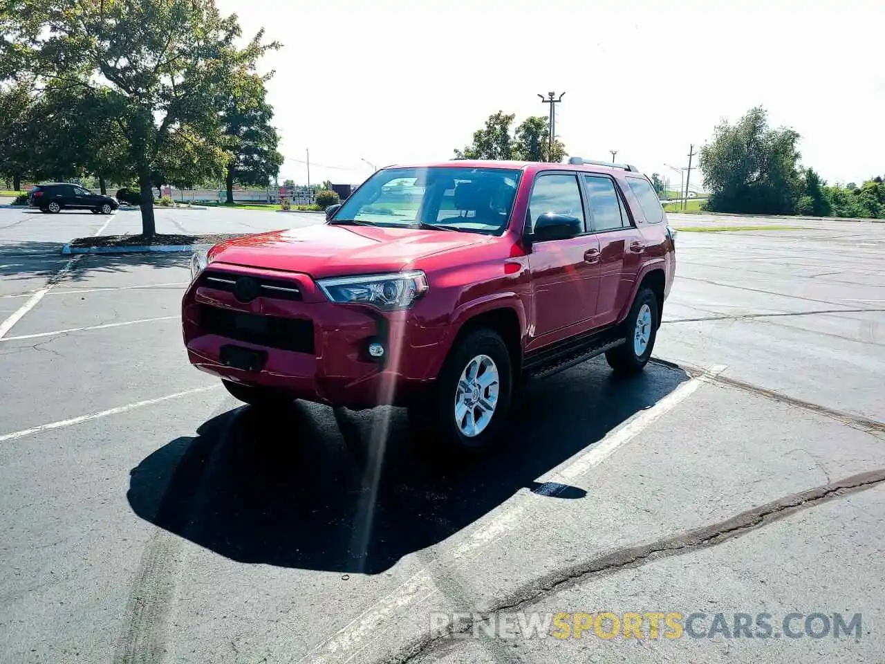 2 Photograph of a damaged car JTEMU5JR6M5940095 TOYOTA 4RUNNER 2021