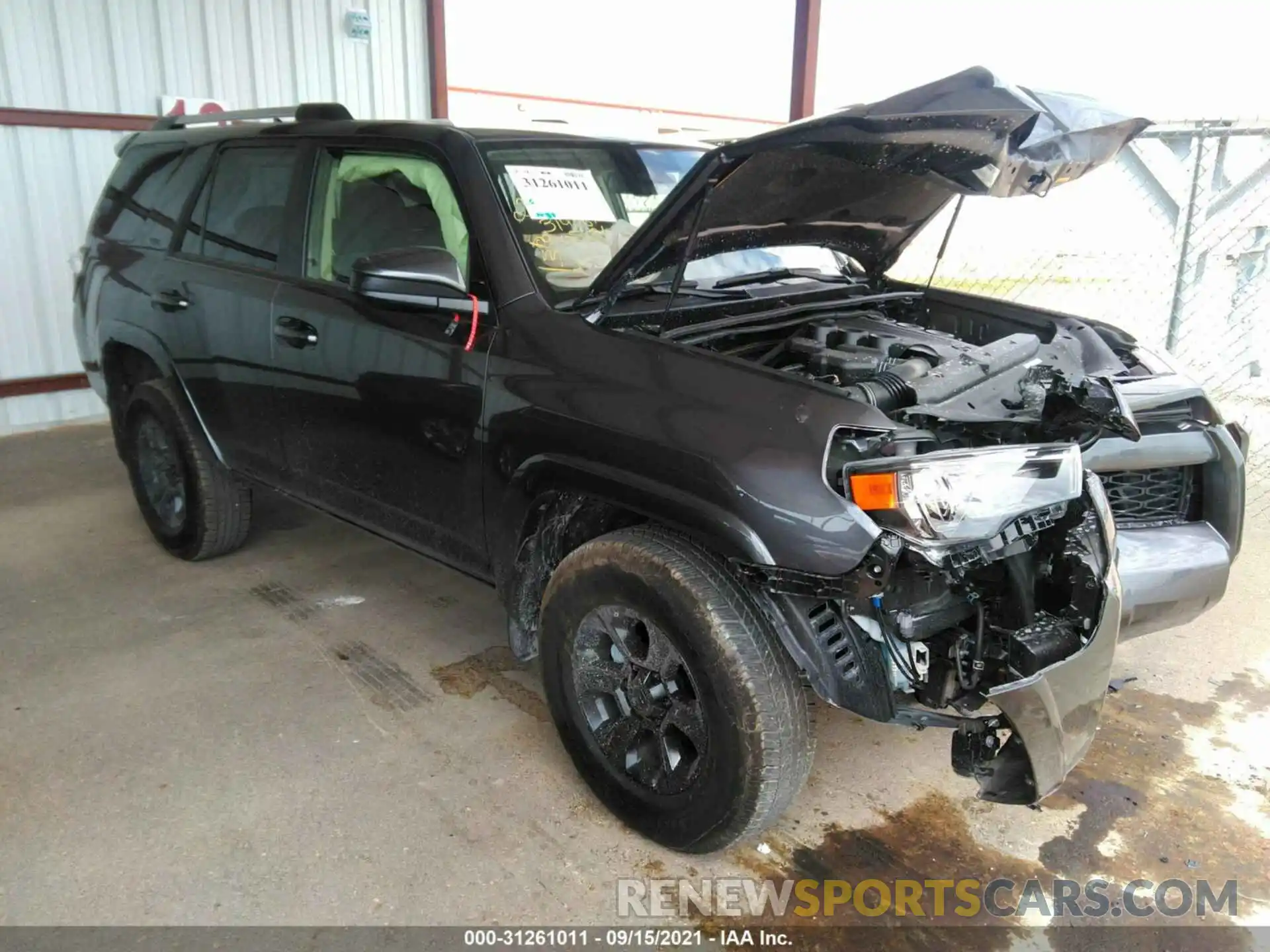 1 Фотография поврежденного автомобиля JTEMU5JR6M5958337 TOYOTA 4RUNNER 2021