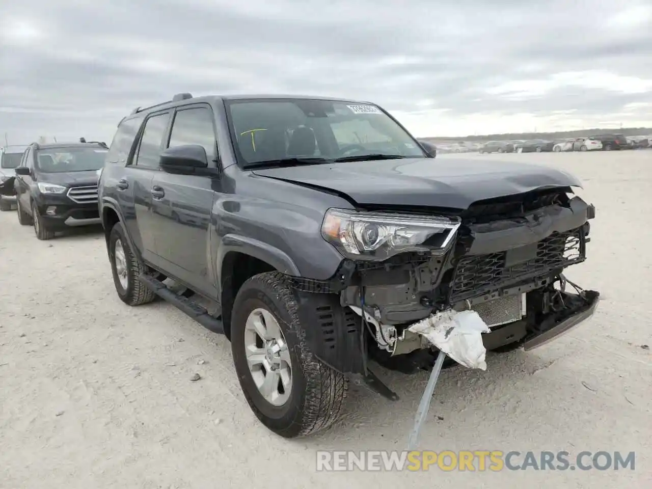 1 Photograph of a damaged car JTEMU5JR6M5963442 TOYOTA 4RUNNER 2021