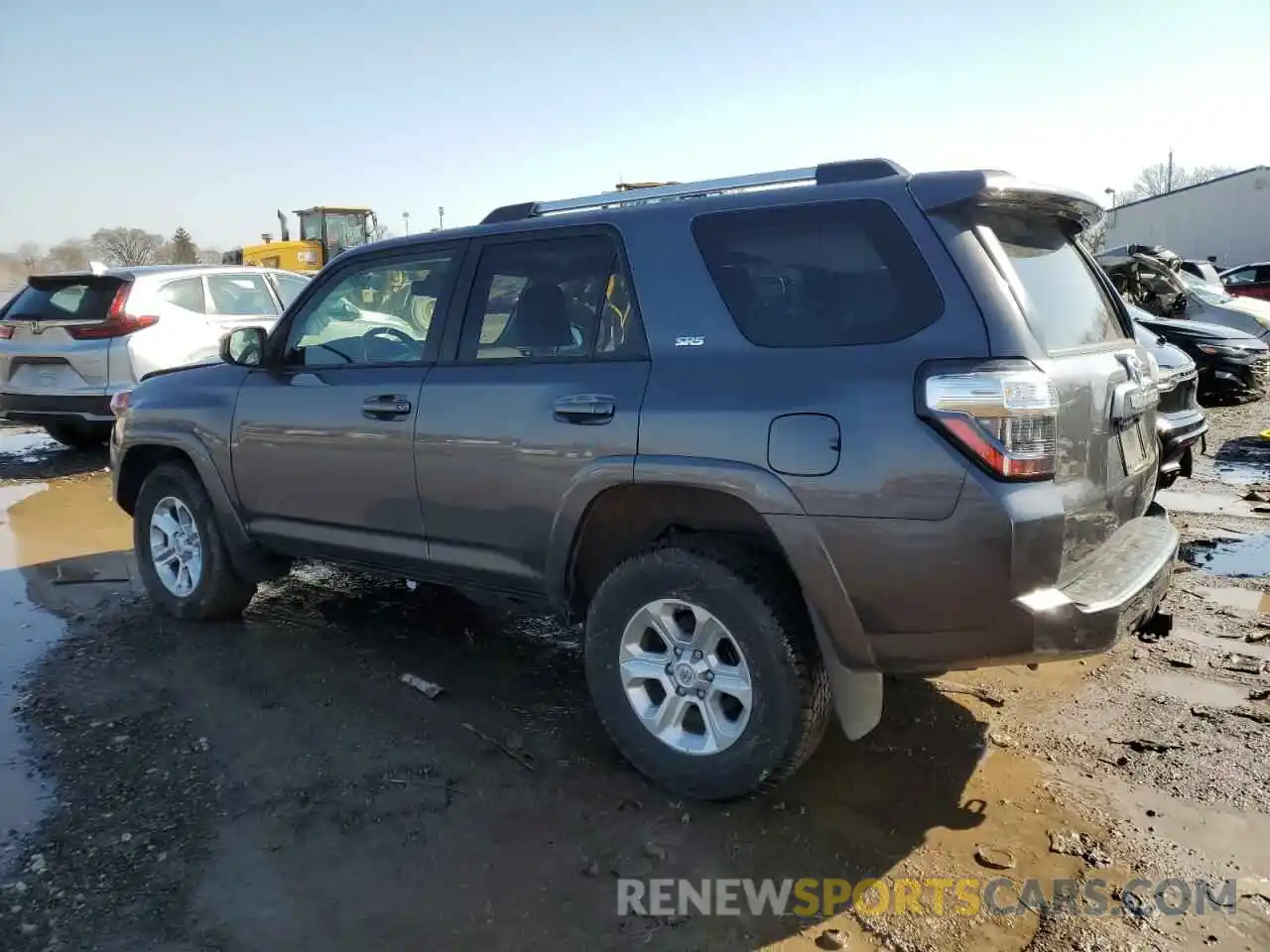 2 Photograph of a damaged car JTEMU5JR6M5968687 TOYOTA 4RUNNER 2021