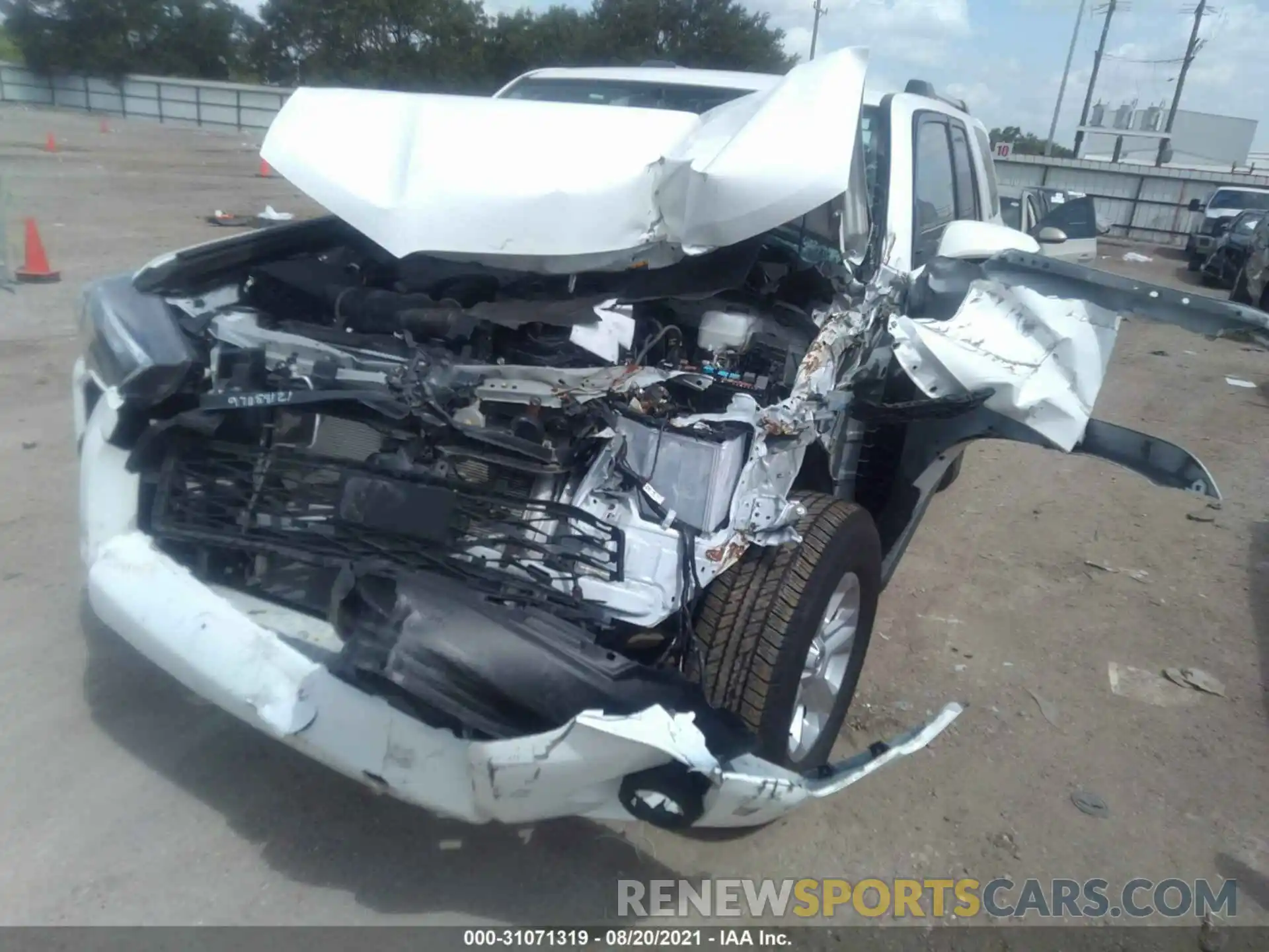 6 Photograph of a damaged car JTEMU5JR7M5929476 TOYOTA 4RUNNER 2021