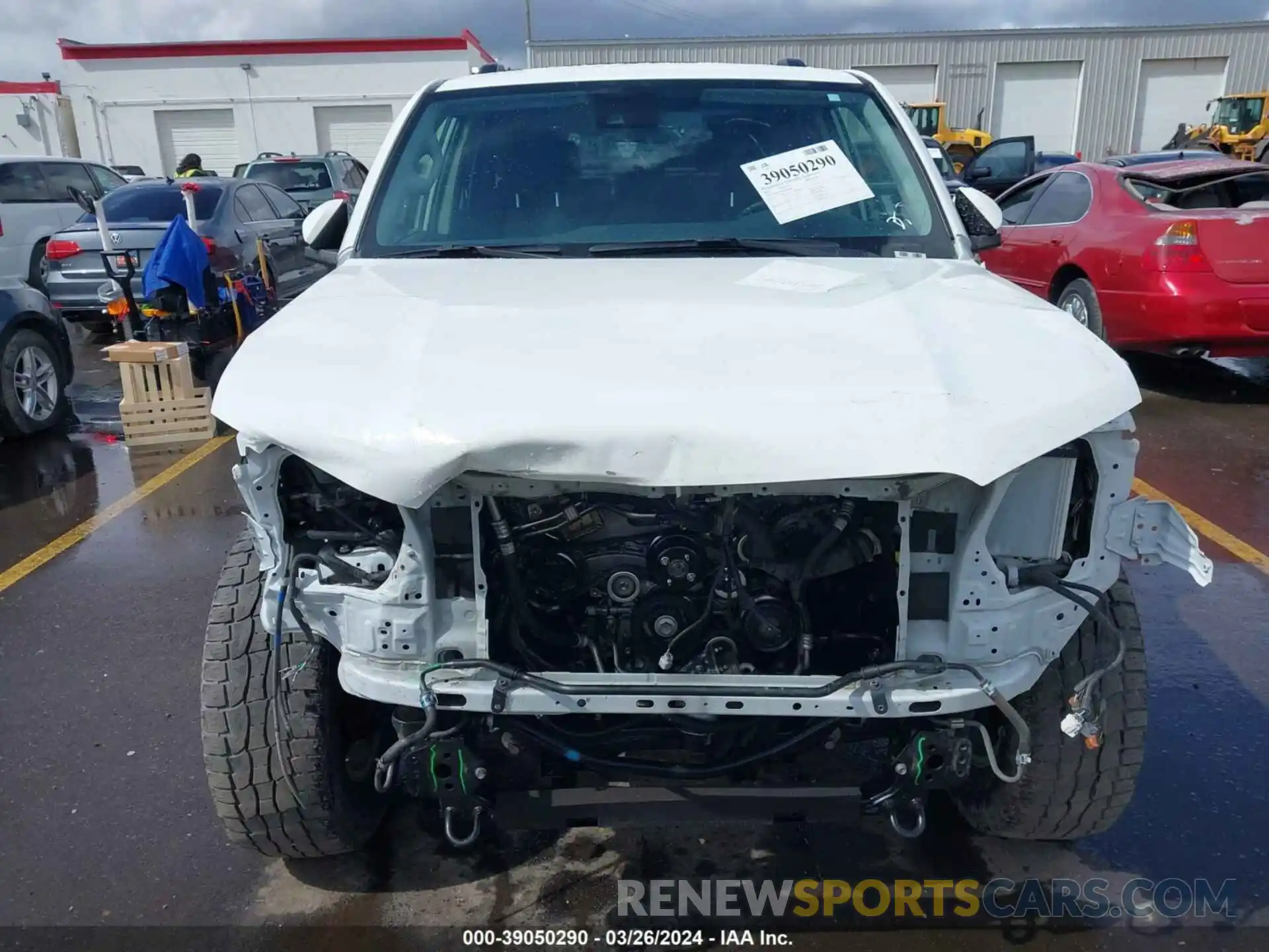 13 Photograph of a damaged car JTEMU5JR7M5938680 TOYOTA 4RUNNER 2021