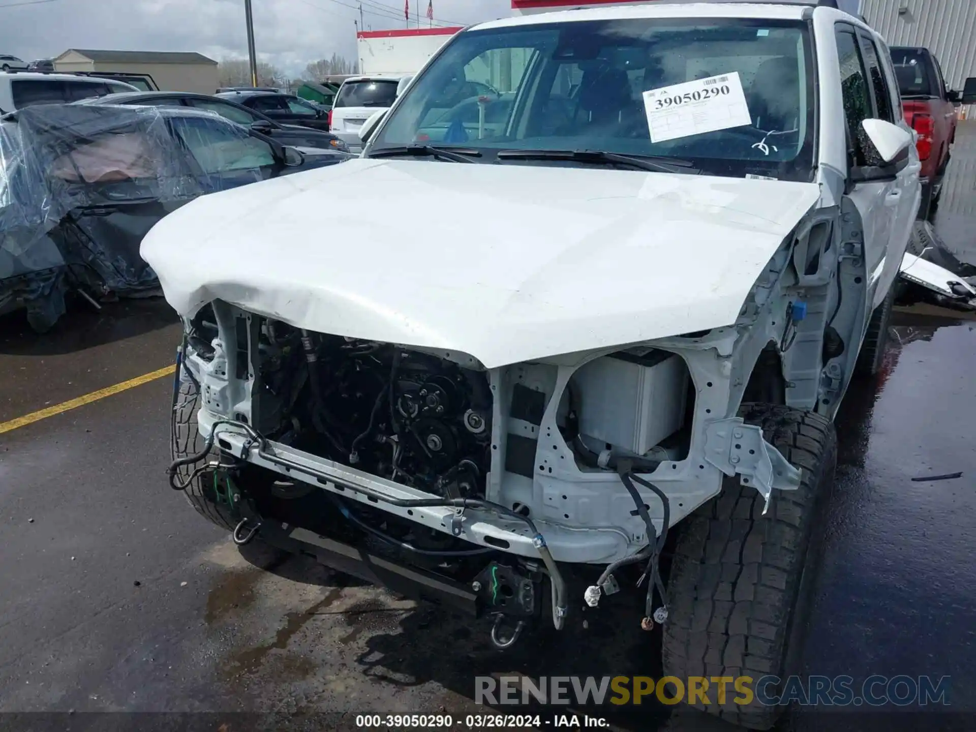 6 Photograph of a damaged car JTEMU5JR7M5938680 TOYOTA 4RUNNER 2021