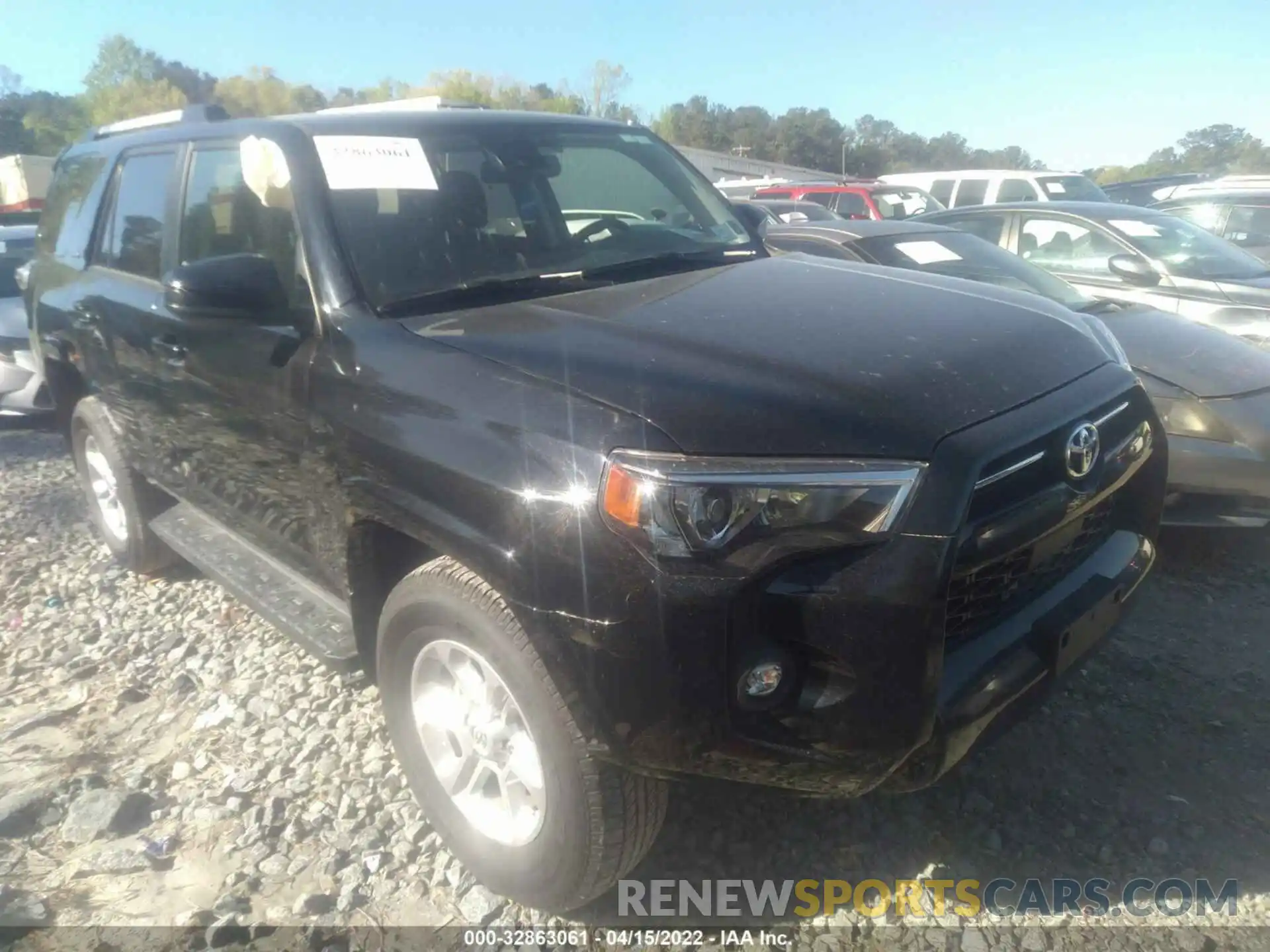 1 Photograph of a damaged car JTEMU5JR7M5940705 TOYOTA 4RUNNER 2021