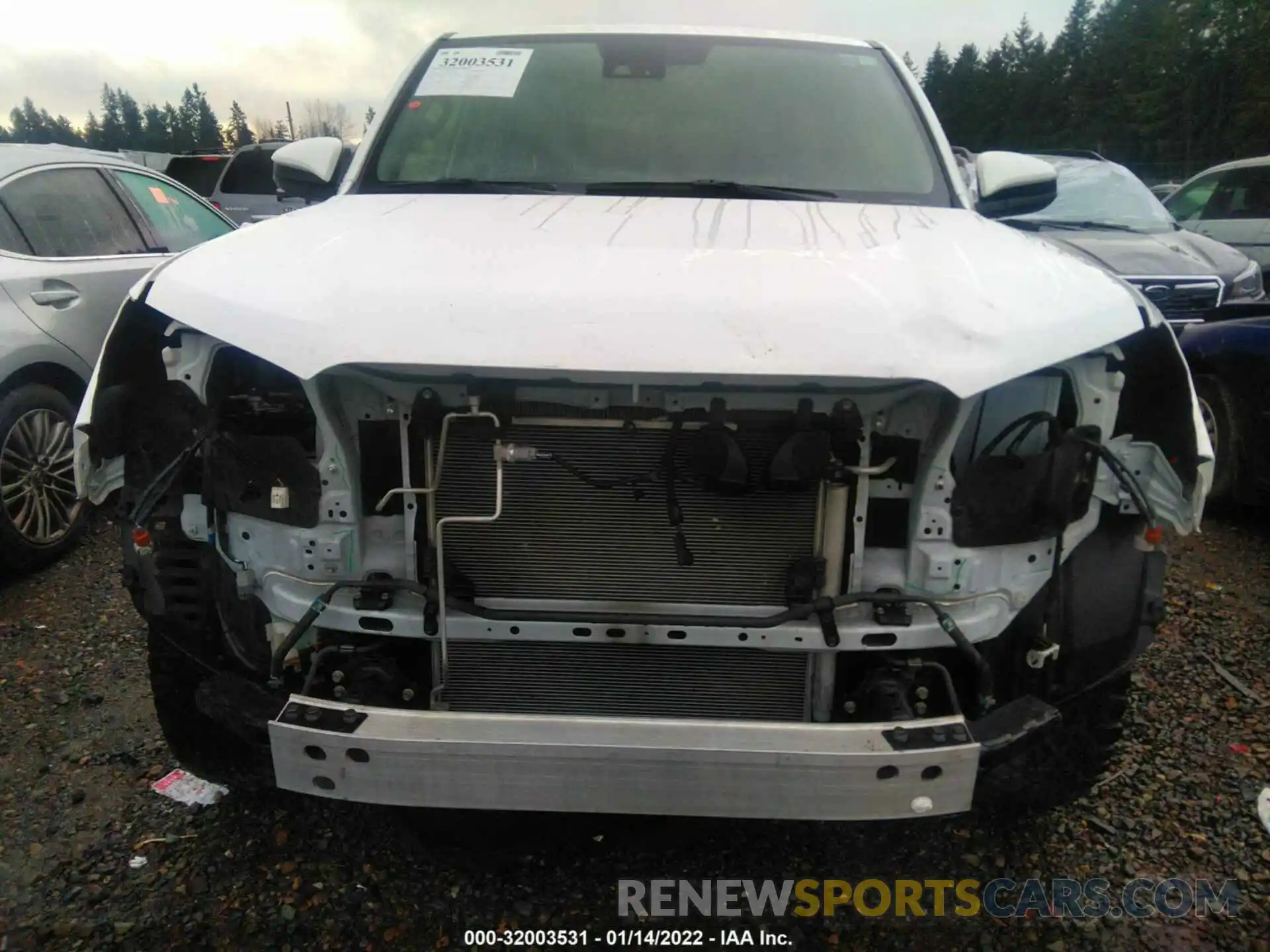 6 Photograph of a damaged car JTEMU5JR7M5946276 TOYOTA 4RUNNER 2021