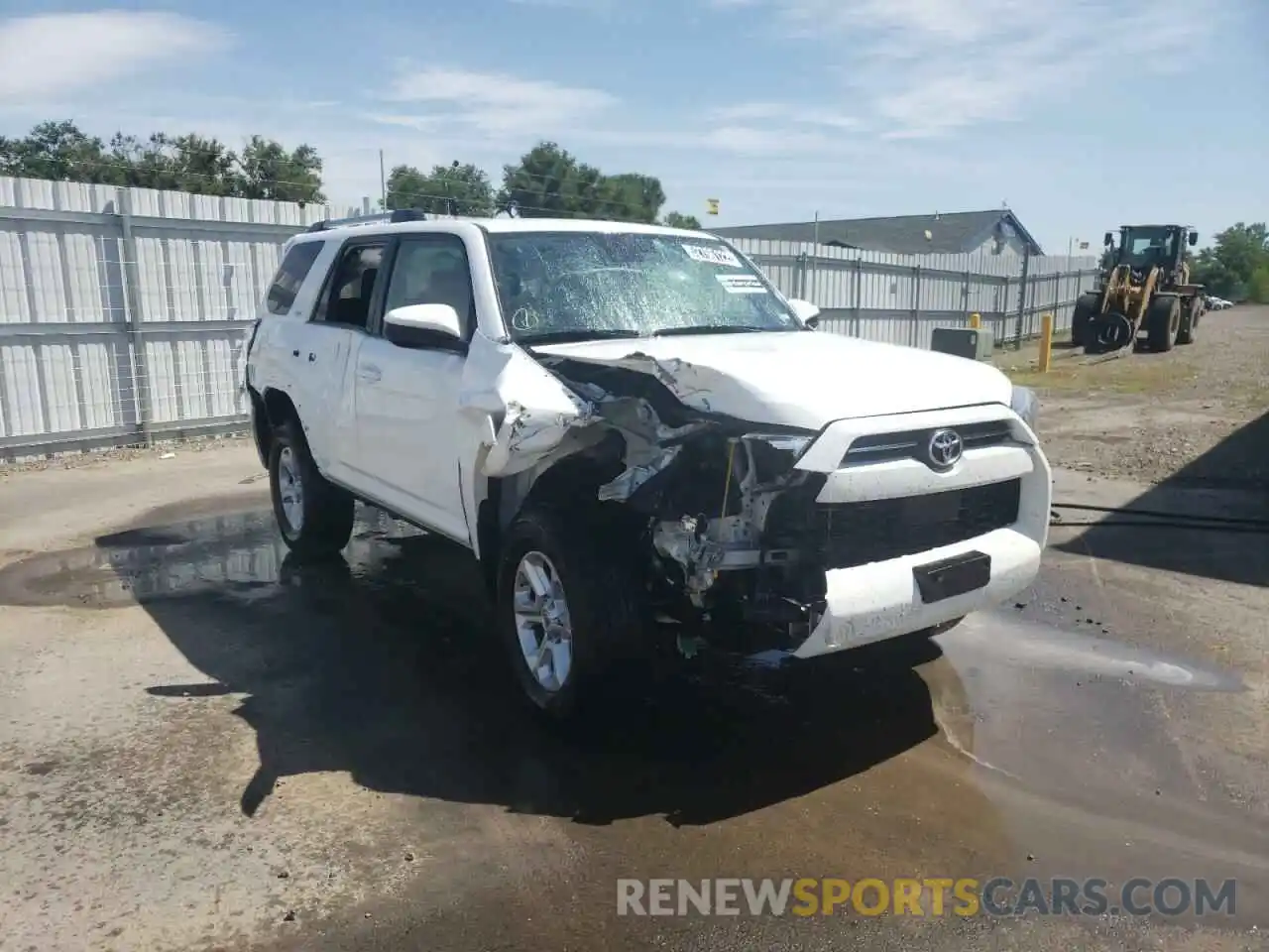 1 Photograph of a damaged car JTEMU5JR8M5883494 TOYOTA 4RUNNER 2021