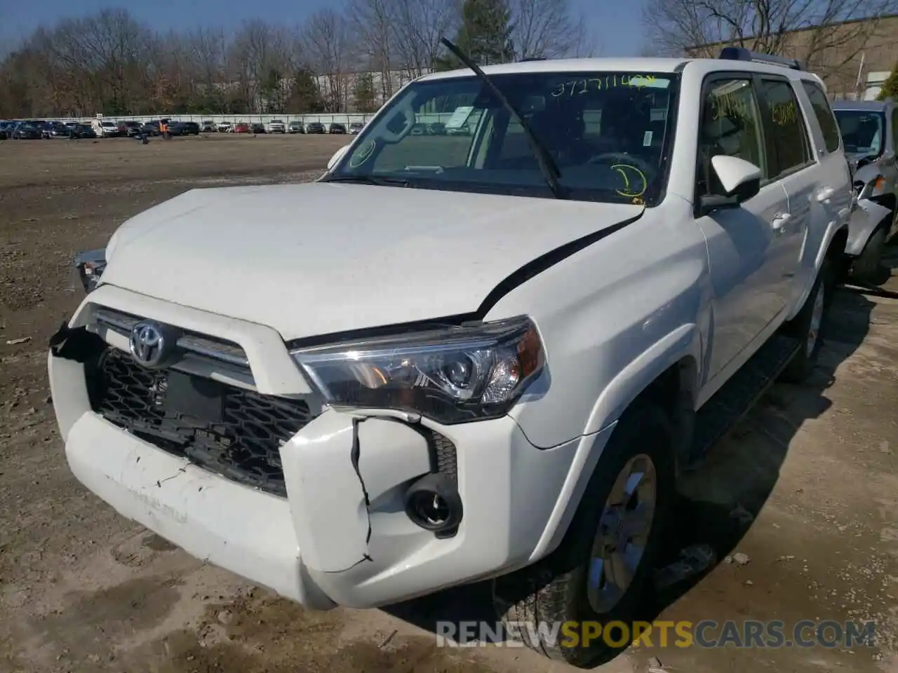 2 Photograph of a damaged car JTEMU5JR8M5923797 TOYOTA 4RUNNER 2021