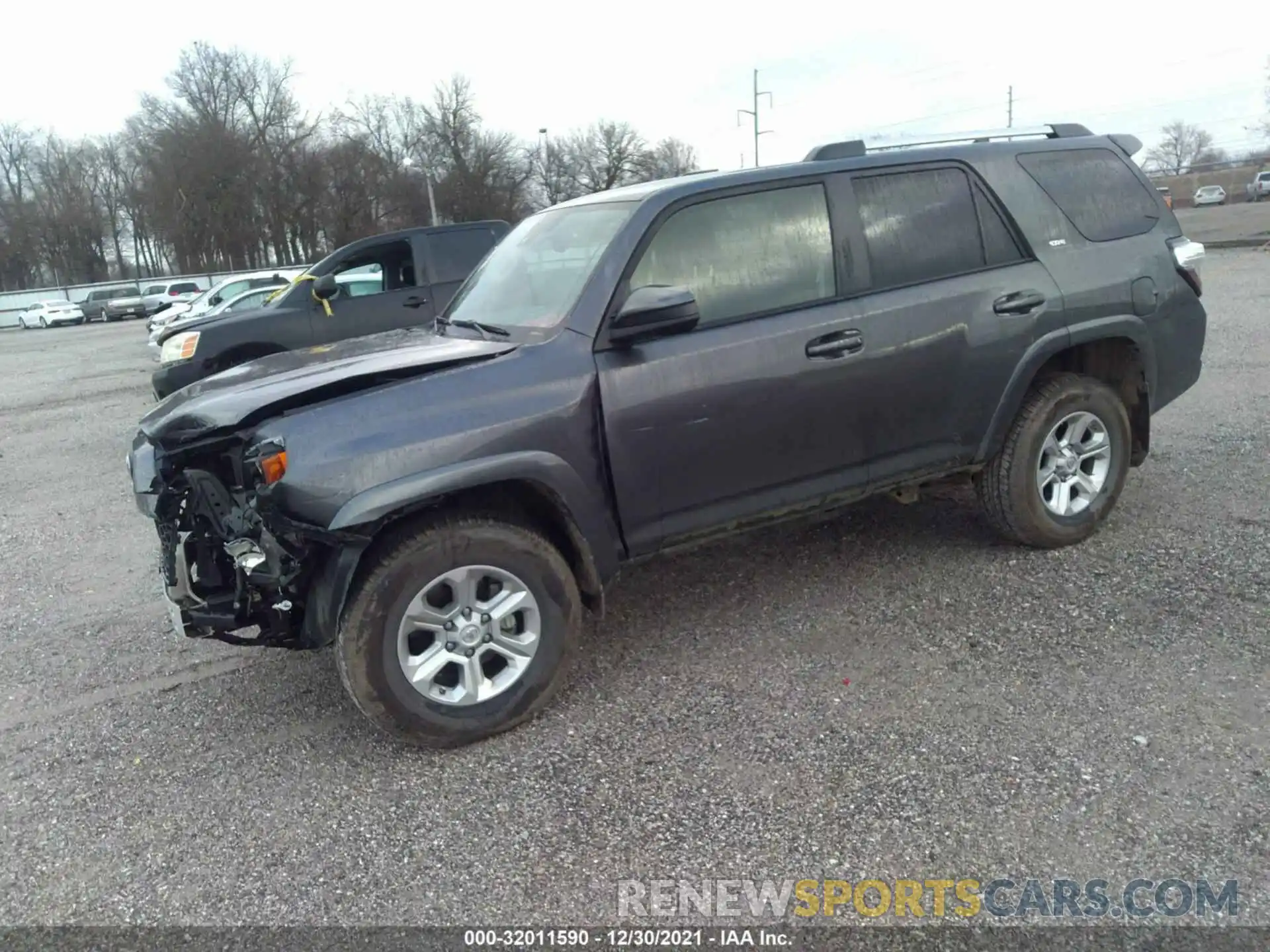 2 Photograph of a damaged car JTEMU5JR8M5928661 TOYOTA 4RUNNER 2021