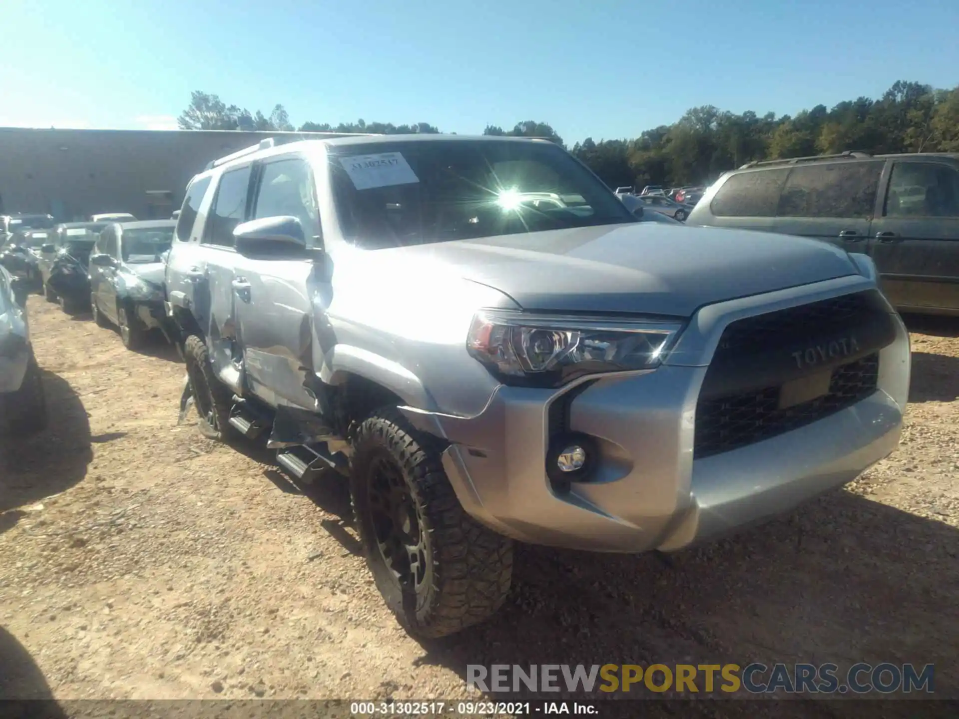 1 Photograph of a damaged car JTEMU5JR9M5898649 TOYOTA 4RUNNER 2021